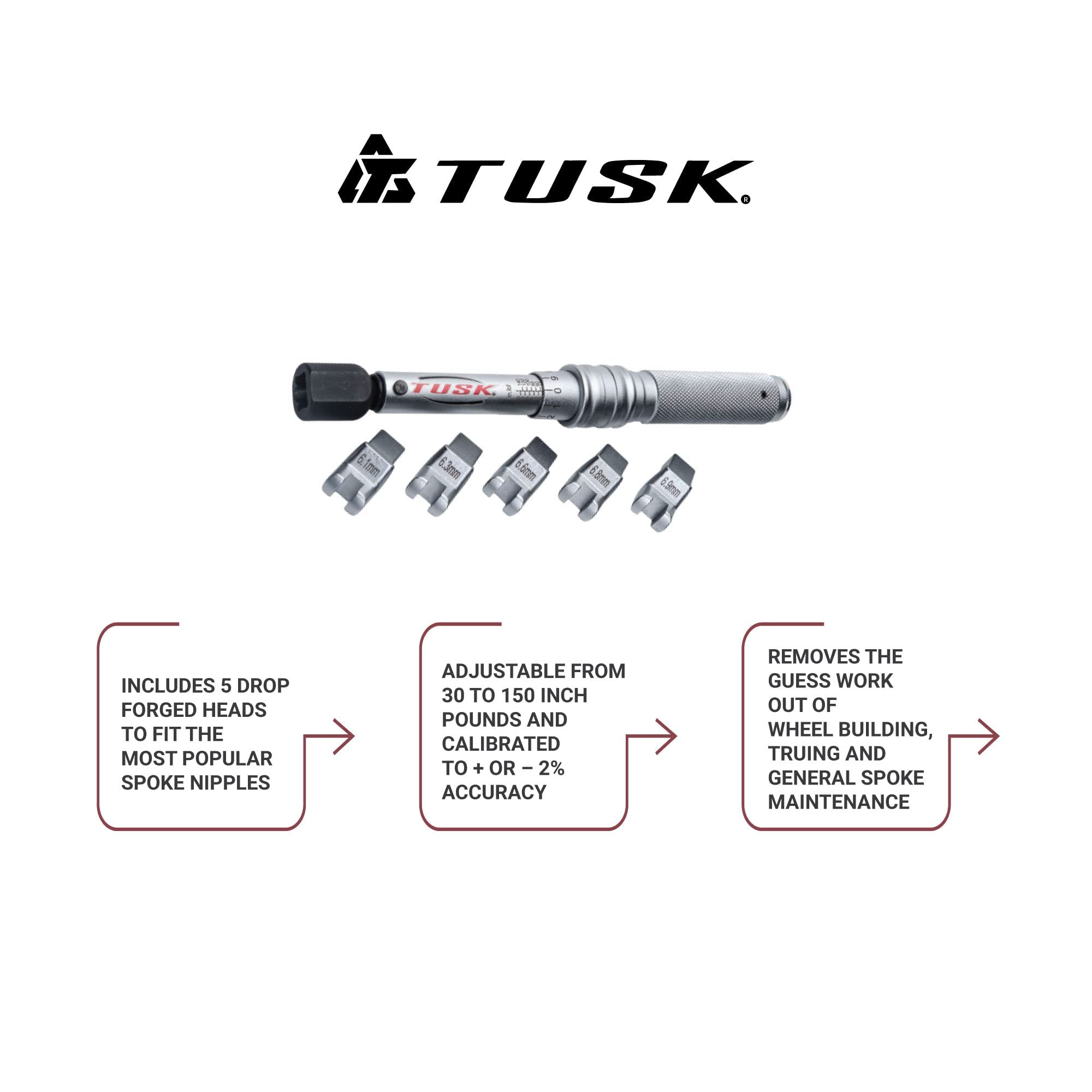 Tusk Spoke Torque Wrench Kit