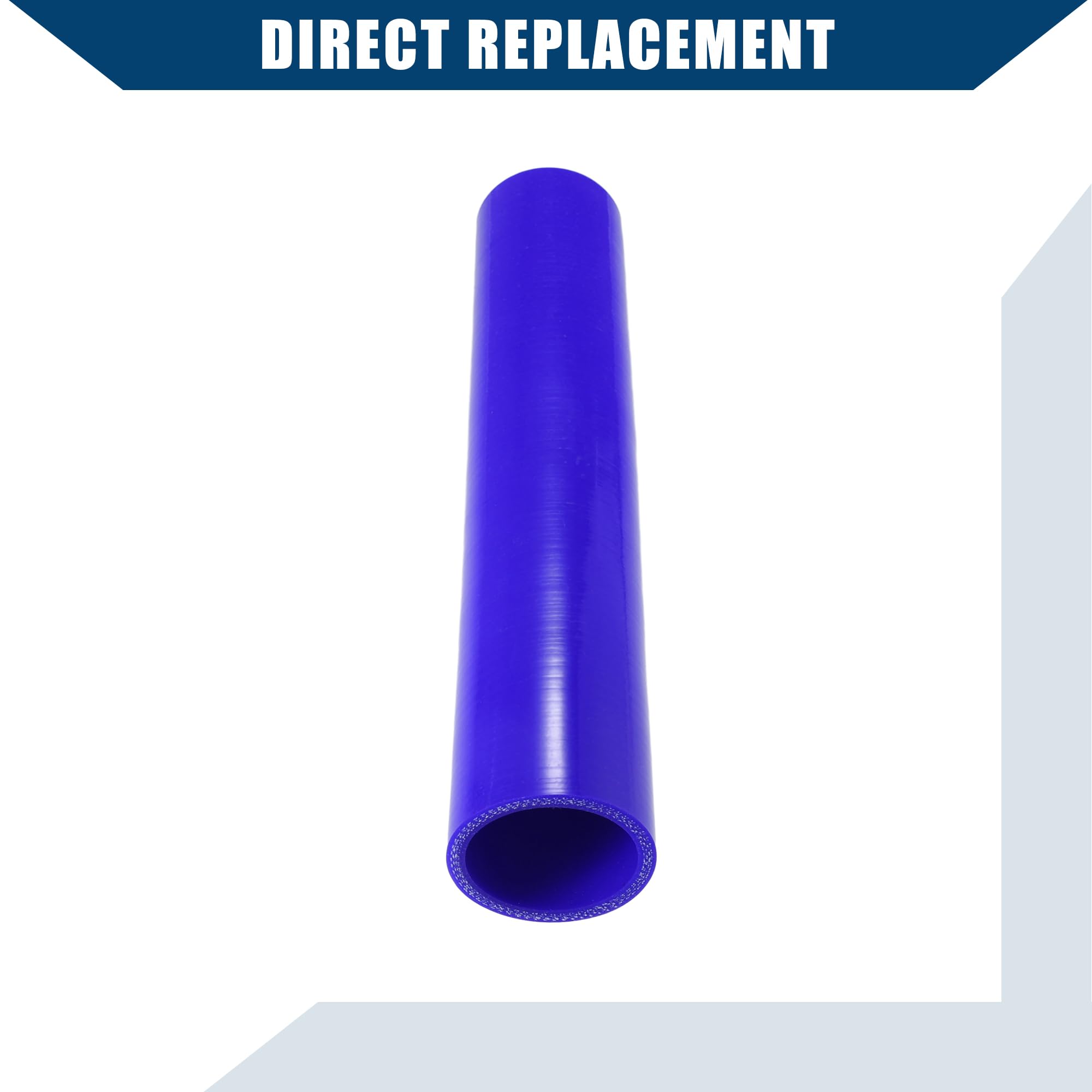 Hihaha Car Straight Coupler Silicone Hose Front Universal Intake Reducer Intercooler Silicone Tube/Inner for Car/Durable 4-Ply 1