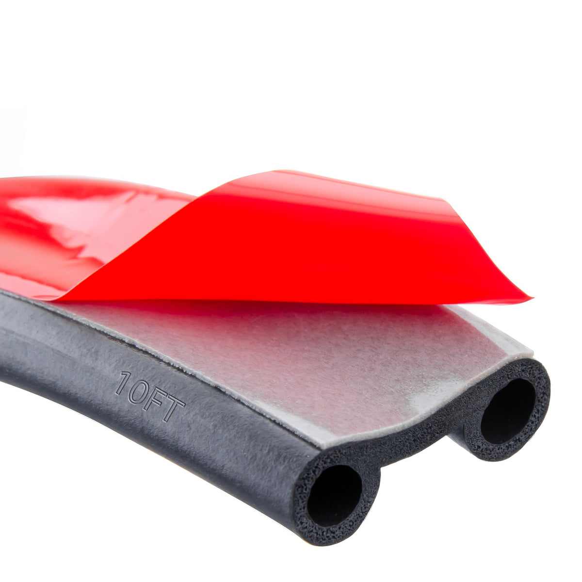 MYFAMIREA 10Ft Adhesive Tailgate Seal EPDM Rubber Universal Car Seal Strip for Pickups, Truck, Auto Car, and Noise Reduction, Wa