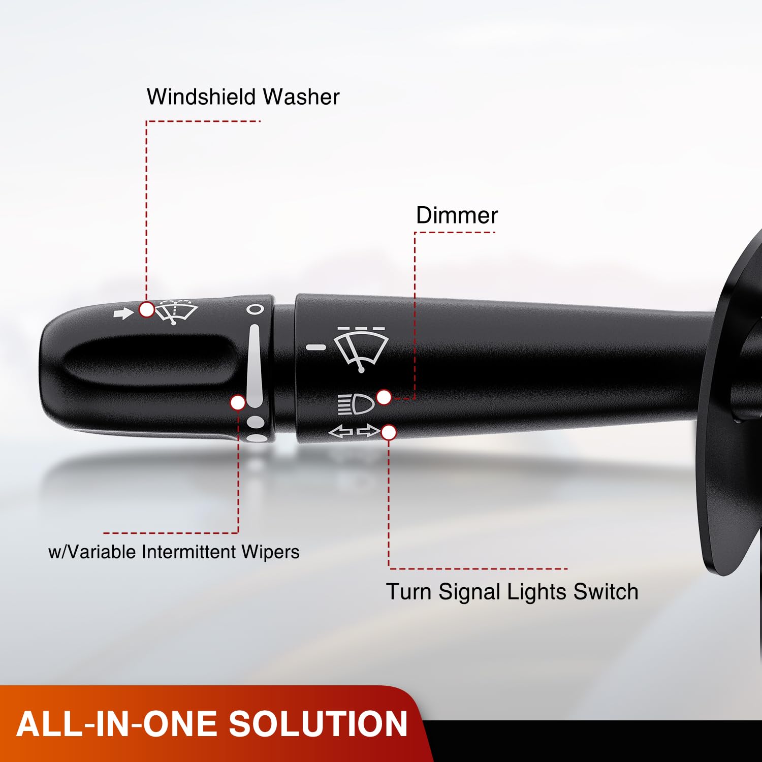 Nilight Turn Signal Switch Compatible with 2002 2003 2004 2005 2006 2007 2008 2009 Dodge Ram 2004-2009 Durango 2005-2010 Dakota