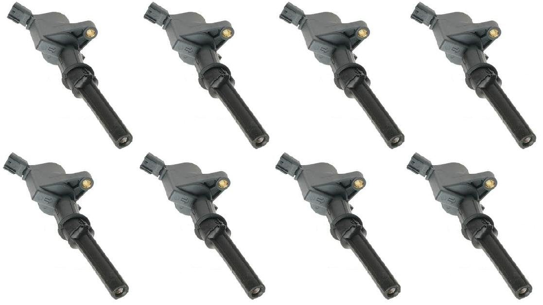 Trq Ignition Coil Set Compatible With 97-16 Ford 98-11 Lincoln Mercury