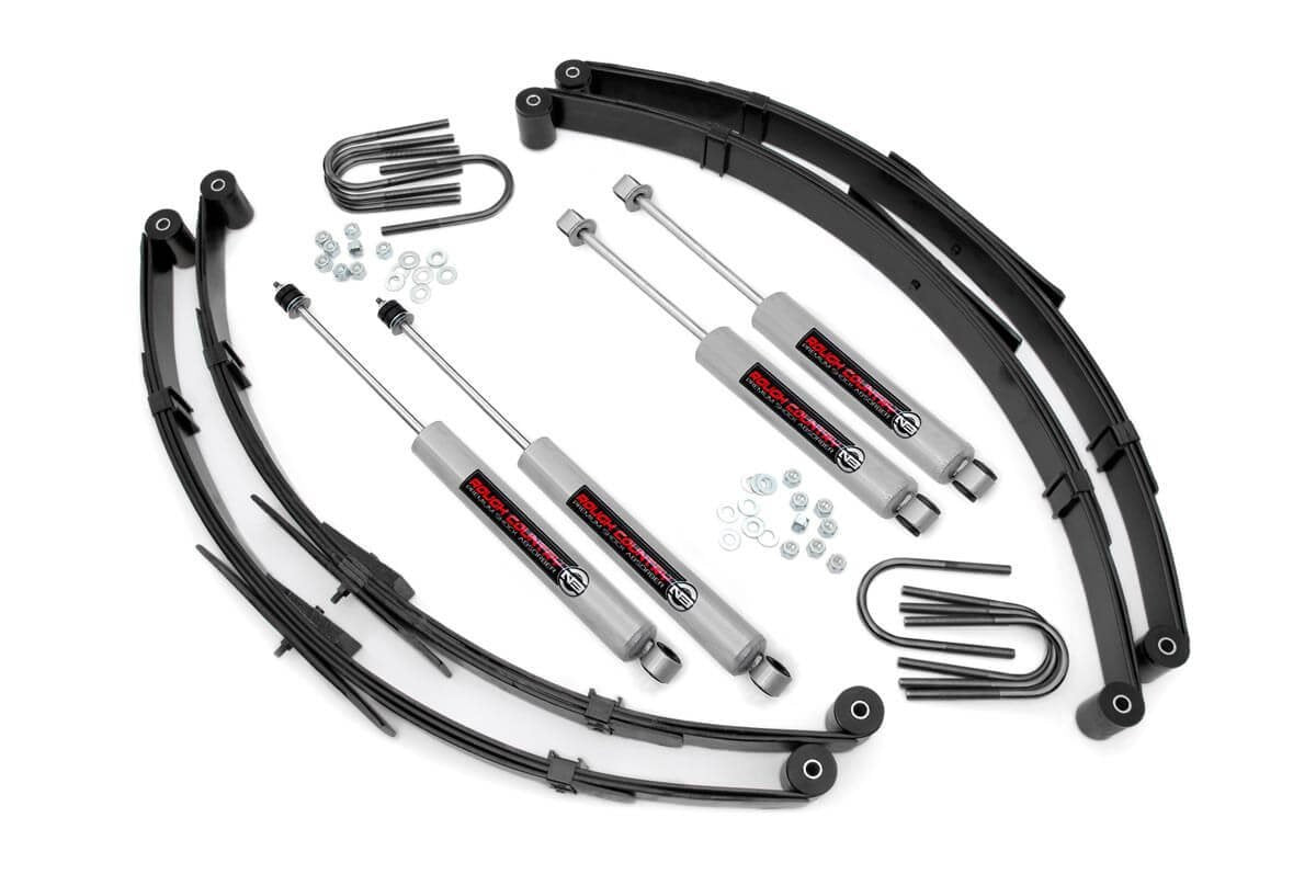 Rough Country 2.5' Suspension Lift Kit For 1987-1995 Jeep Wrangler Yj - 615.20