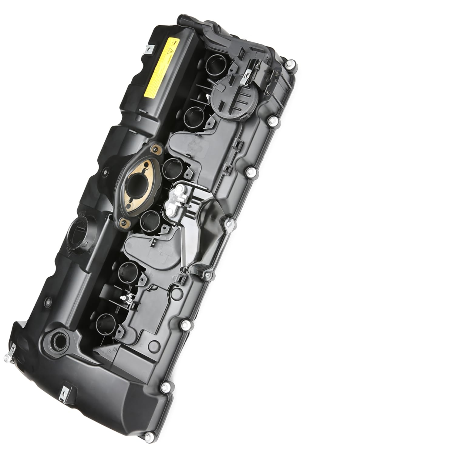 Mitzone N52 Engine Valve Cover Kit With Oil Cap & Pcv Hose Compatible With Bmw E82 128I, E9X 323I 328I, E60 528I, E70 X5 3.0Si, E83 X3, E85 Z4, E89 Z4, F10 528I N52/ N51 Sulev