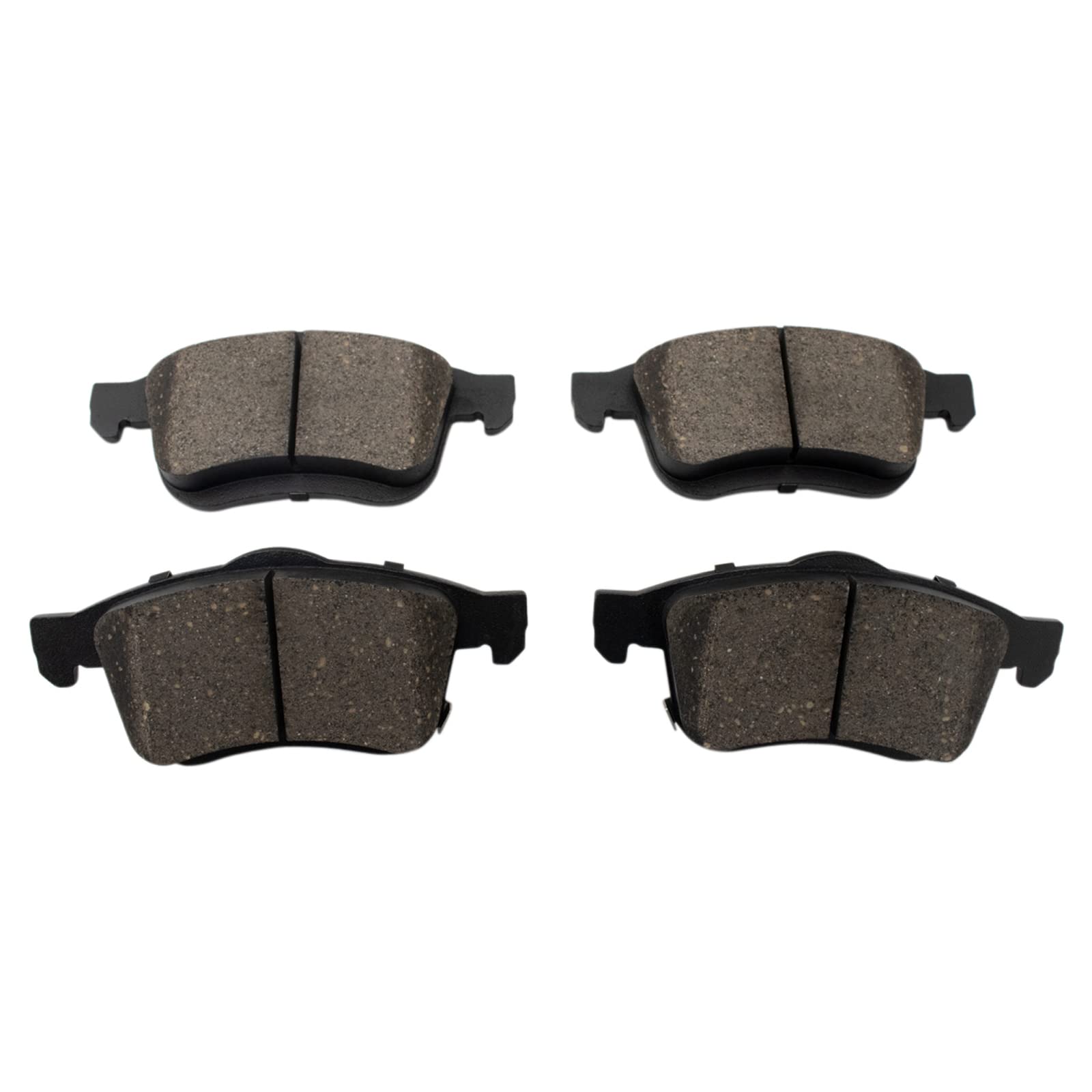 TRQ Front Brake Pads Ceramic Compatible with 2014-2020 Fiat 500L 2015-2021 Ram ProMaster City