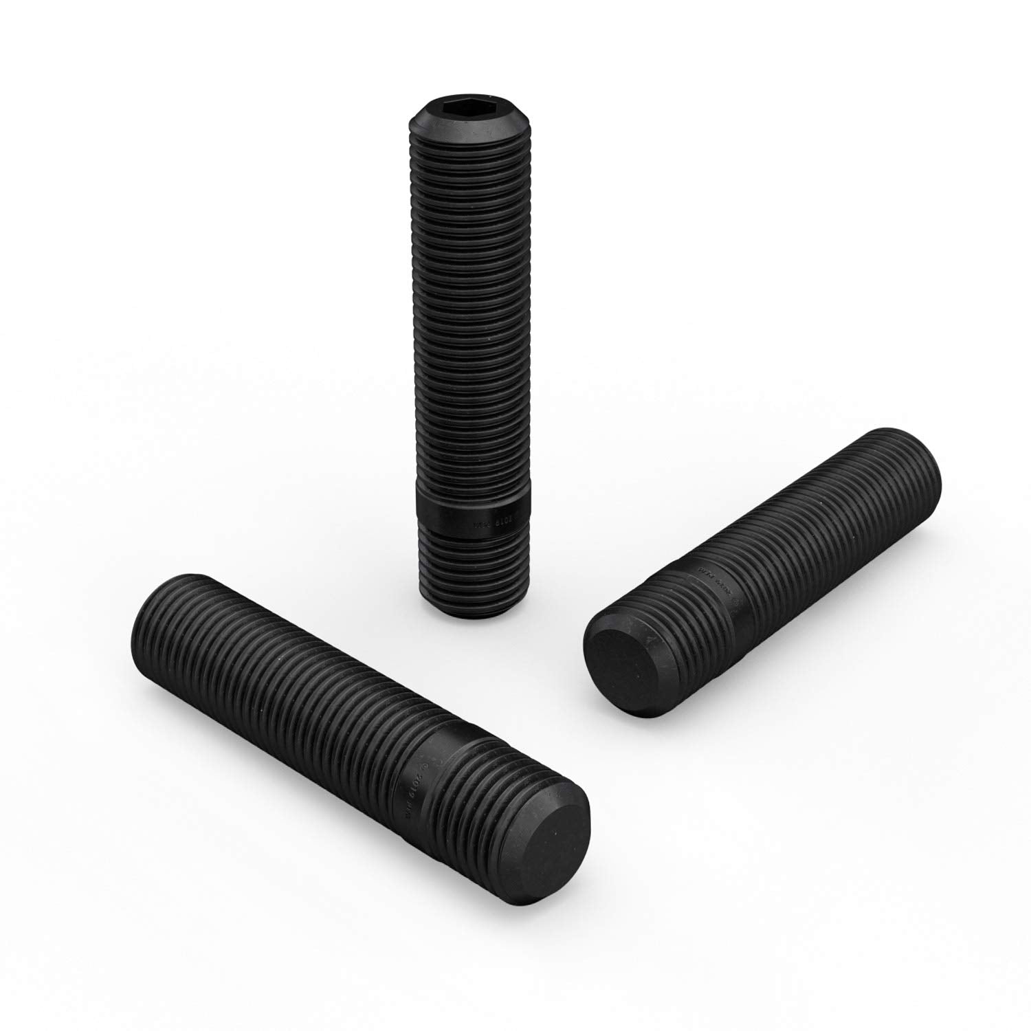 20Pcs - 14X1.5 To 14X1.5 Wheel Stud Conversion - 47Mm Shank Length - Compatible With Audi Volkswagen Tt A3 A4 S4 A5 S5 A6 S6 A7 S7 A8 S8 B5 B6 B7 B8 Jetta Golf Gti R32 Black