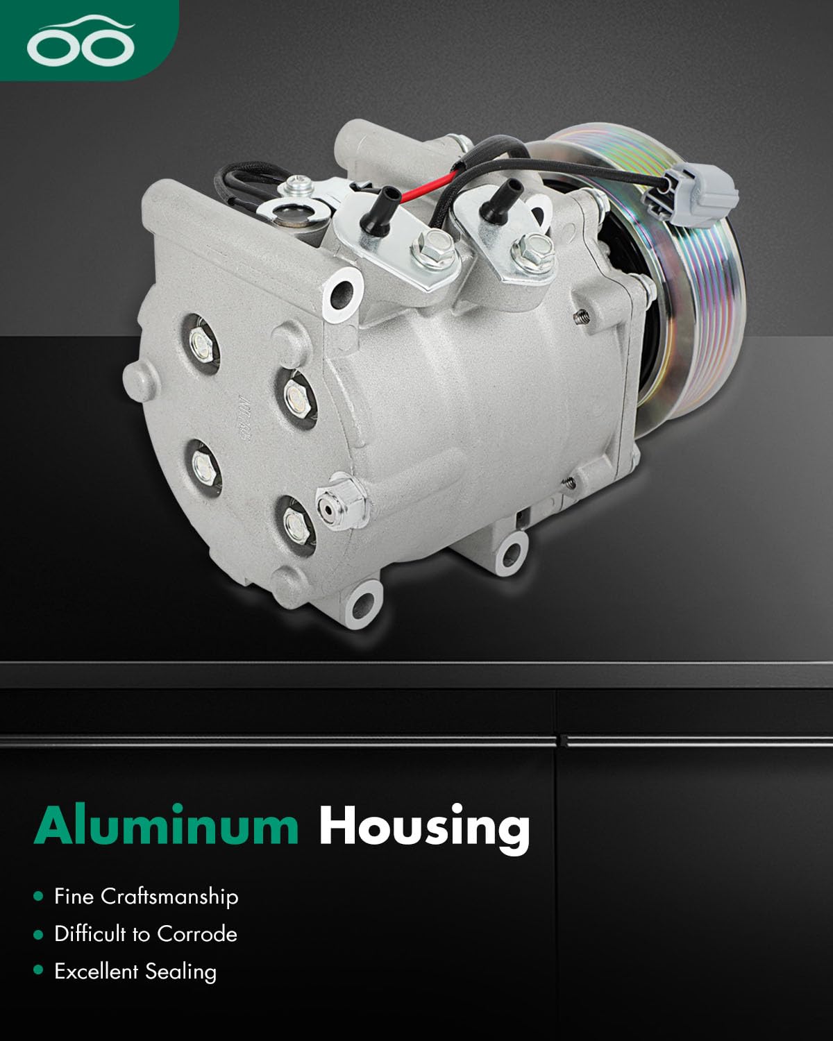 Scitoo Ac Compressor Fit For H-Onda Prelude 2.2L 2001 For H-Onda Civic For A-Cura El 1.7L 1997 1998 1999 2000 2001