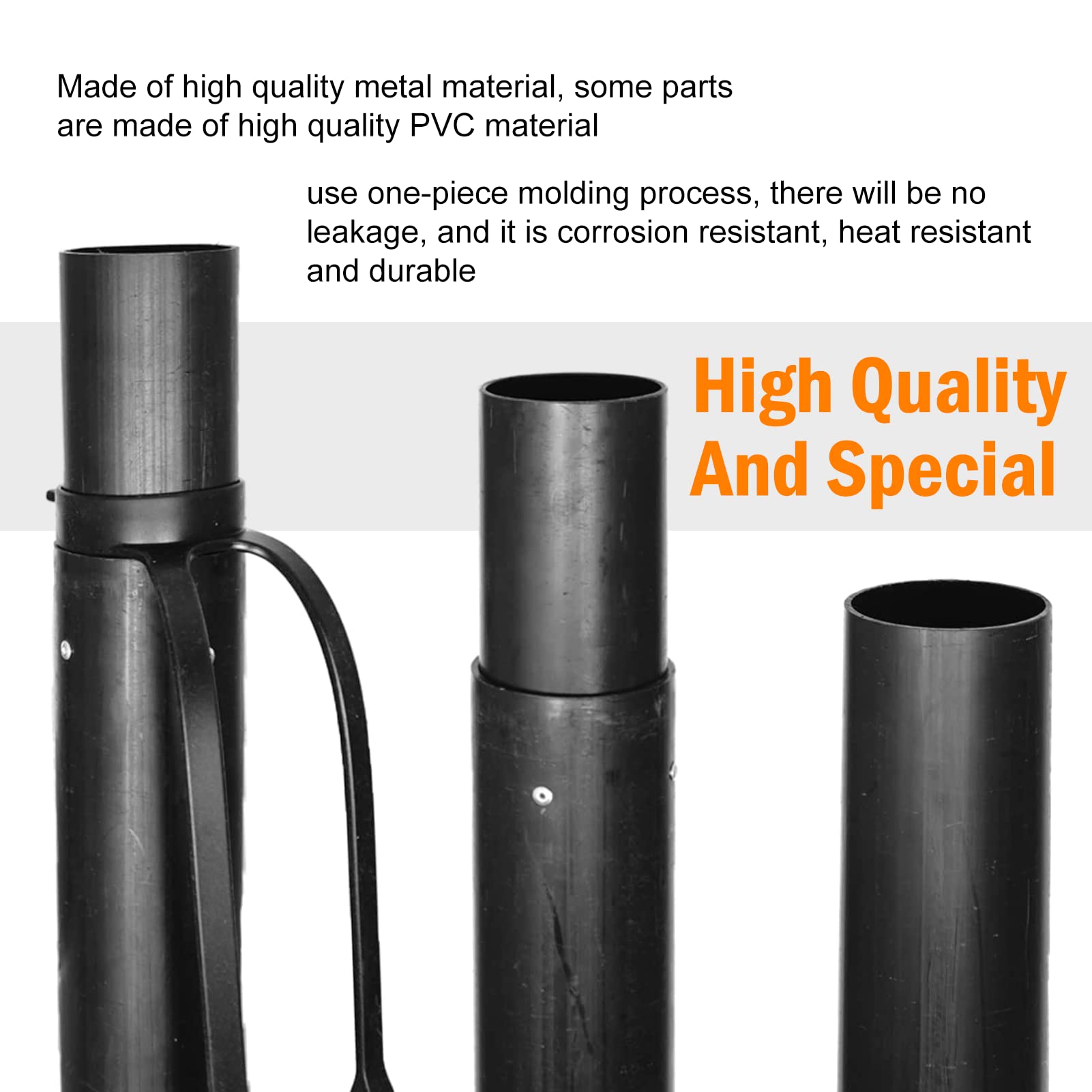 Hrepair 44461 Rv Generator Exhaust Extension Kit, Rv Generator Exhaust Venting System