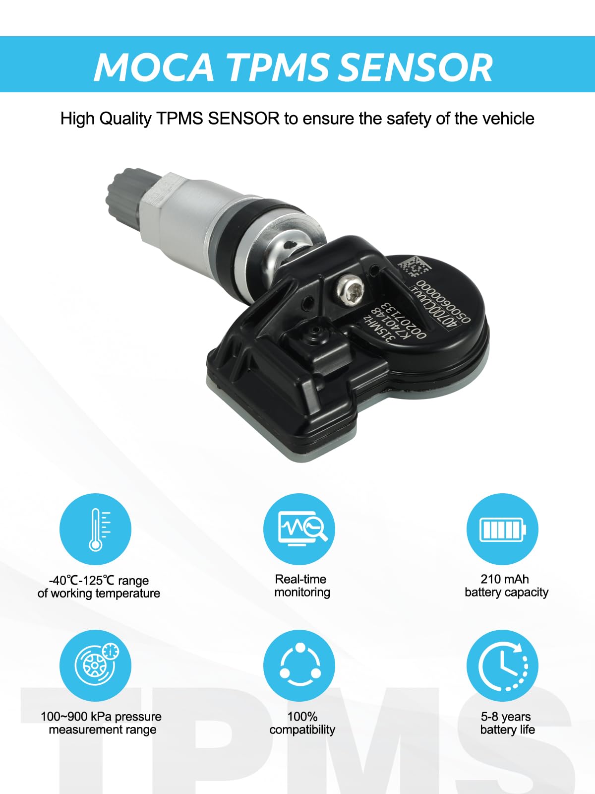 TAUTOY Upgrade 40700CD001 TPMS Sensor Nissan,4Pack 315Mhz Tire Pressure Monitor Sensors Fit for Nissan Infiniti Suzuki Replace#4