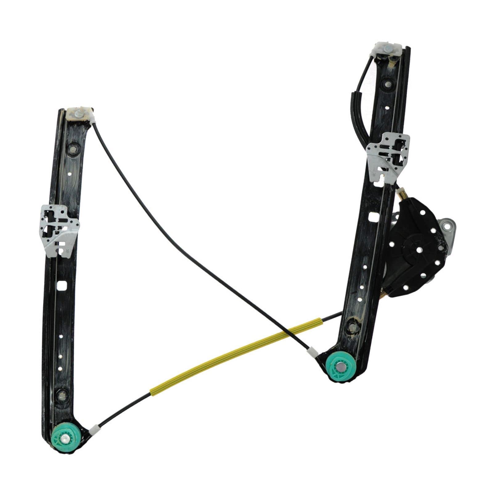 Trq Front Power Window Regulator Set Compatible With 1999-2000 Bmw 323I 2001-2005 325I 325Xi 328I 330I 330Xi