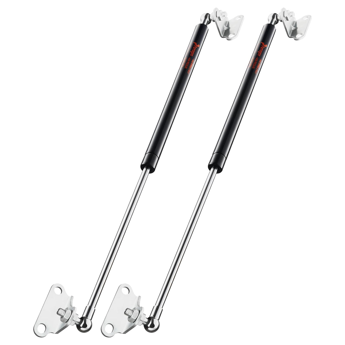 Pamagoo 23 Inch 55 Lbs 245 N Gas Struts With Mounting Brackets, 2Pcs 23'' Shocks, Rv Bed Springs For Custom Window Floor Hatch D