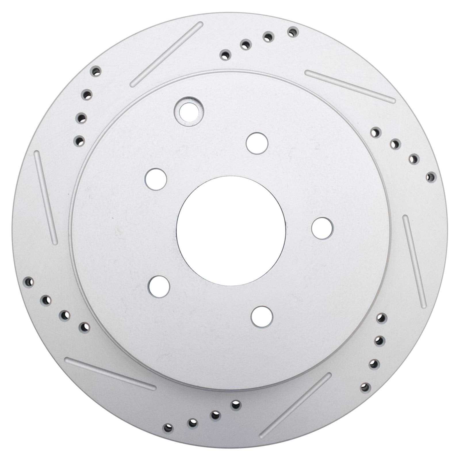 Trq Rear Performance Brake Rotor Drilled Slotted Pair Set For Fx35 / Fx37 / Fx45 / Jx35 / M35H / M37 / M56 / Murano/Pathfinder /