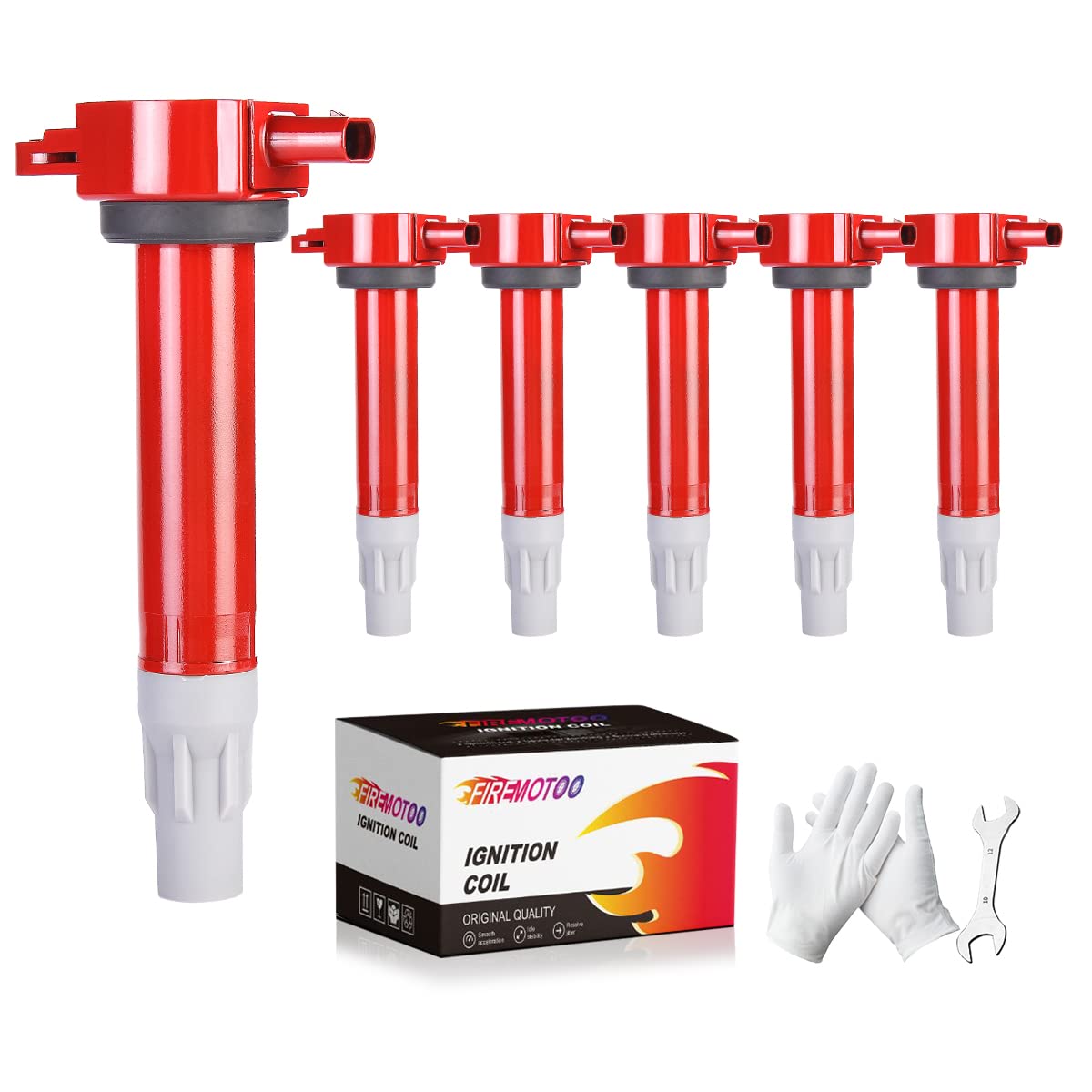 Pack Of 6 Ignition Coil Pack Compatible With Dodge Avenger Challenger Charger Journey Magnum Nitro Grand Caravan For Chrysler 30