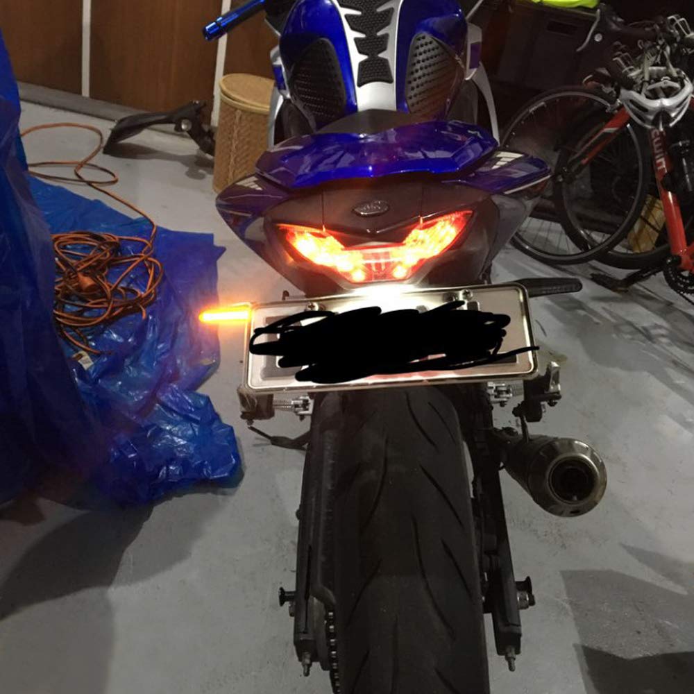 Xitomer Fender Eliminator Fit For Yzf-R25 Yzf R3 Mt-25 Mt-03 2015-2024 Yzf-R3 2025 Fender Eliminator Kits Tail Tidy With Led License Plate Light