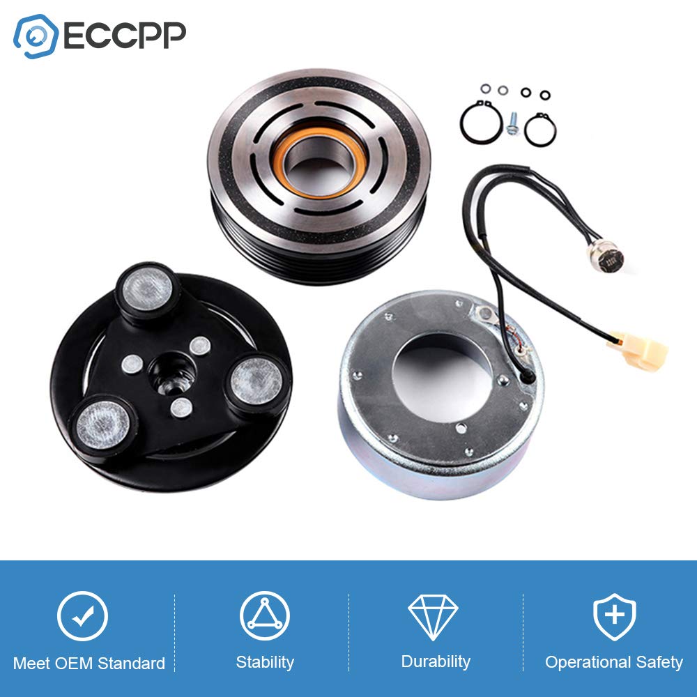 Eccpp A/C Clutch Fit For Mazda 3 5 2.0L 2.3L 2004 2005 2006 2007 2008 2009 2010