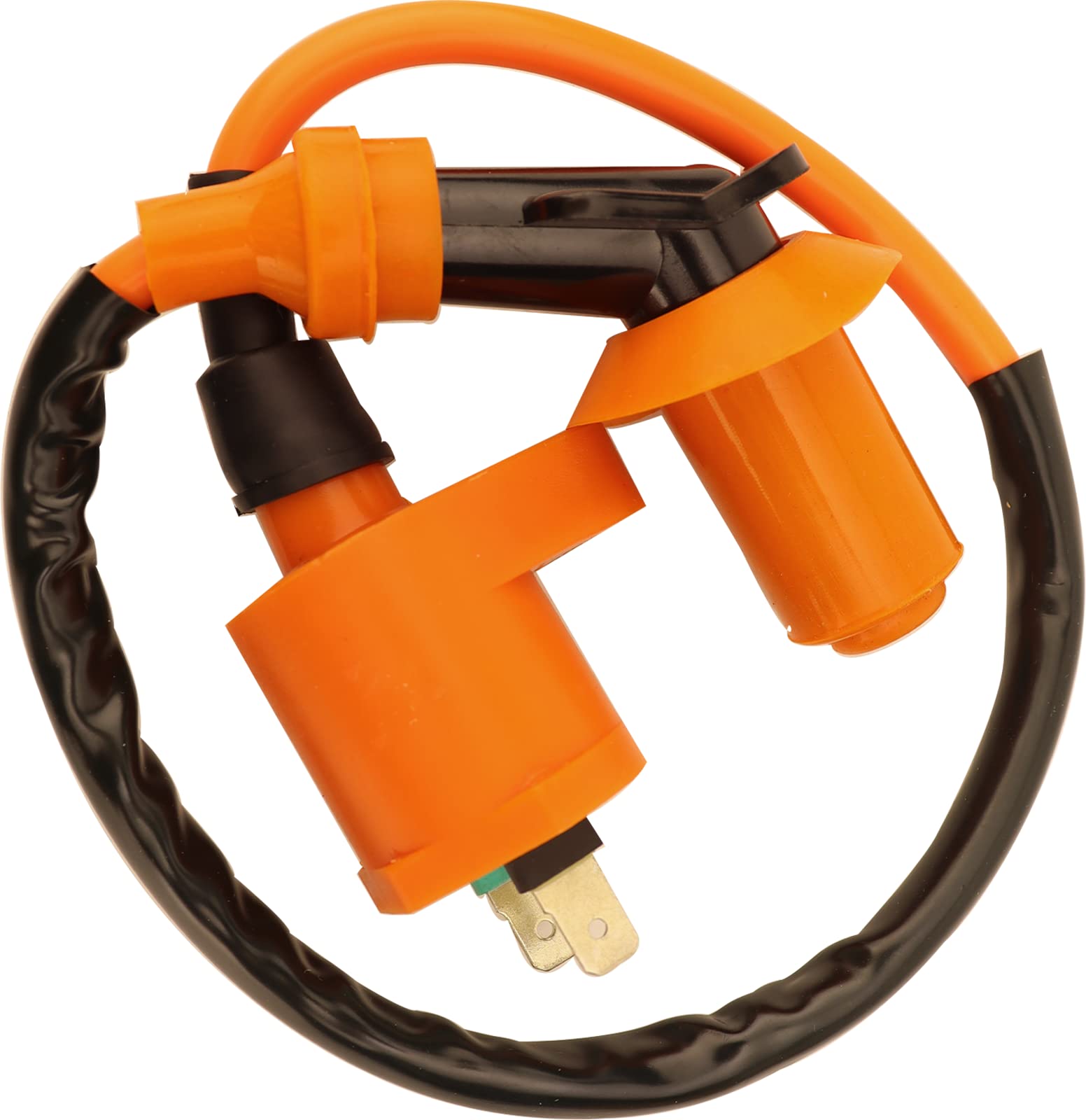 Zsoog GY6 Ignition Coil Voltage Regulator Solenoid Relay 6 Pin CDI Box Spark Plug Kit for 50cc 125cc 150cc ATV Quad Go Kart Dirt