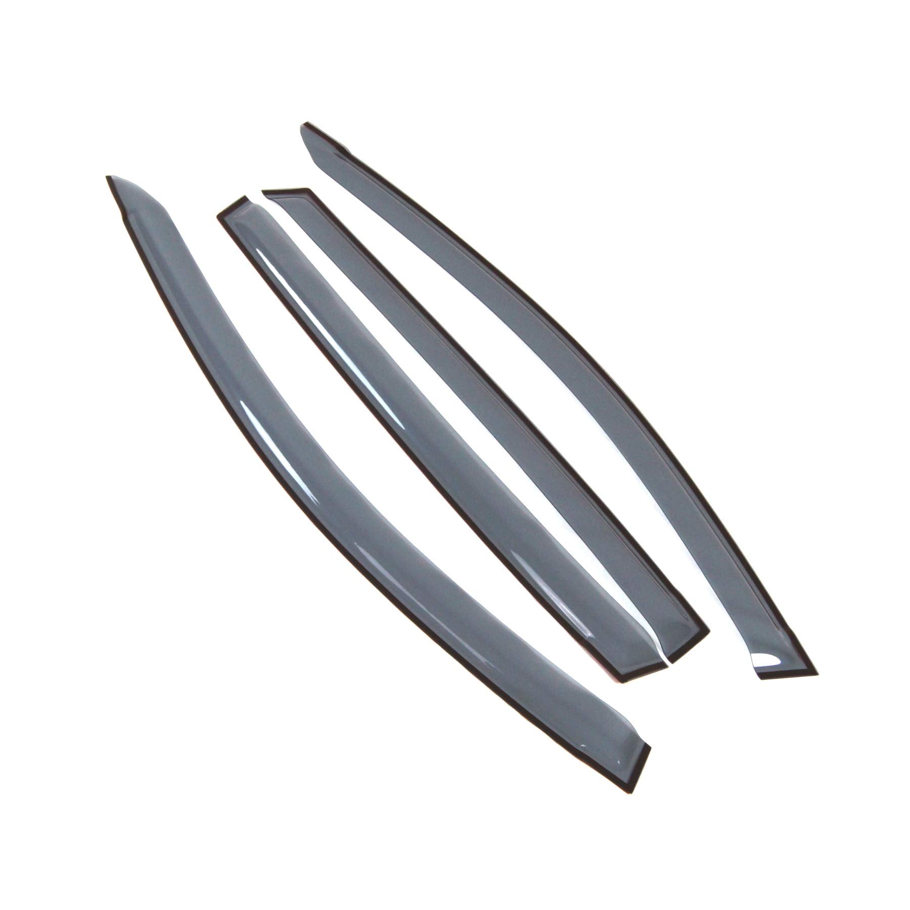 Car Window Rain Guard | Outside Mount Visors Auto Side Window Deflectors | Windows Visor Rain Shields Compatible With 2013-2016
