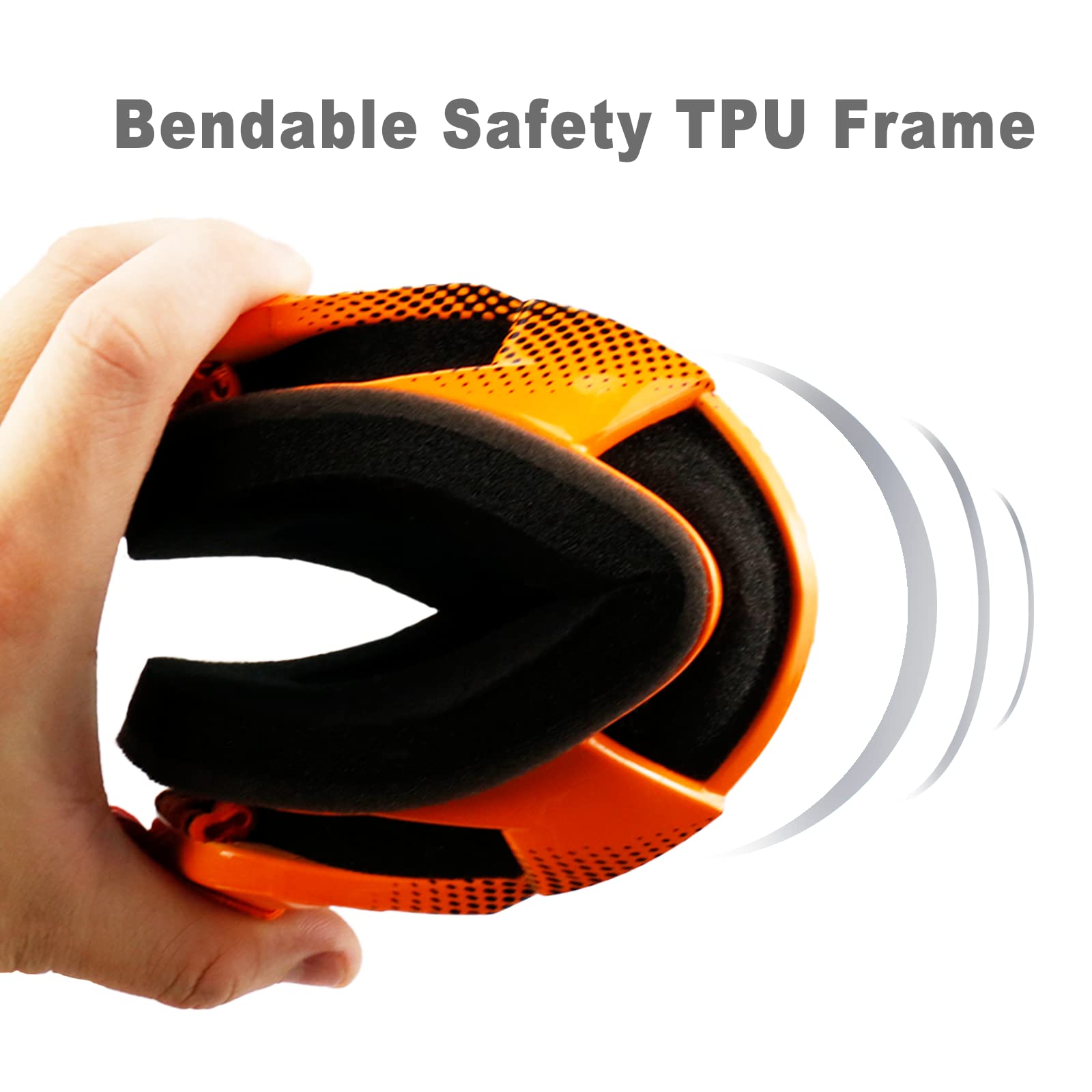 NENKI Dirt Bike Goggles for Men Women Motocross Goggles Motorcycle Goggles MX ATV Goggles Off Road Goggles with Anti Fog Lens UV