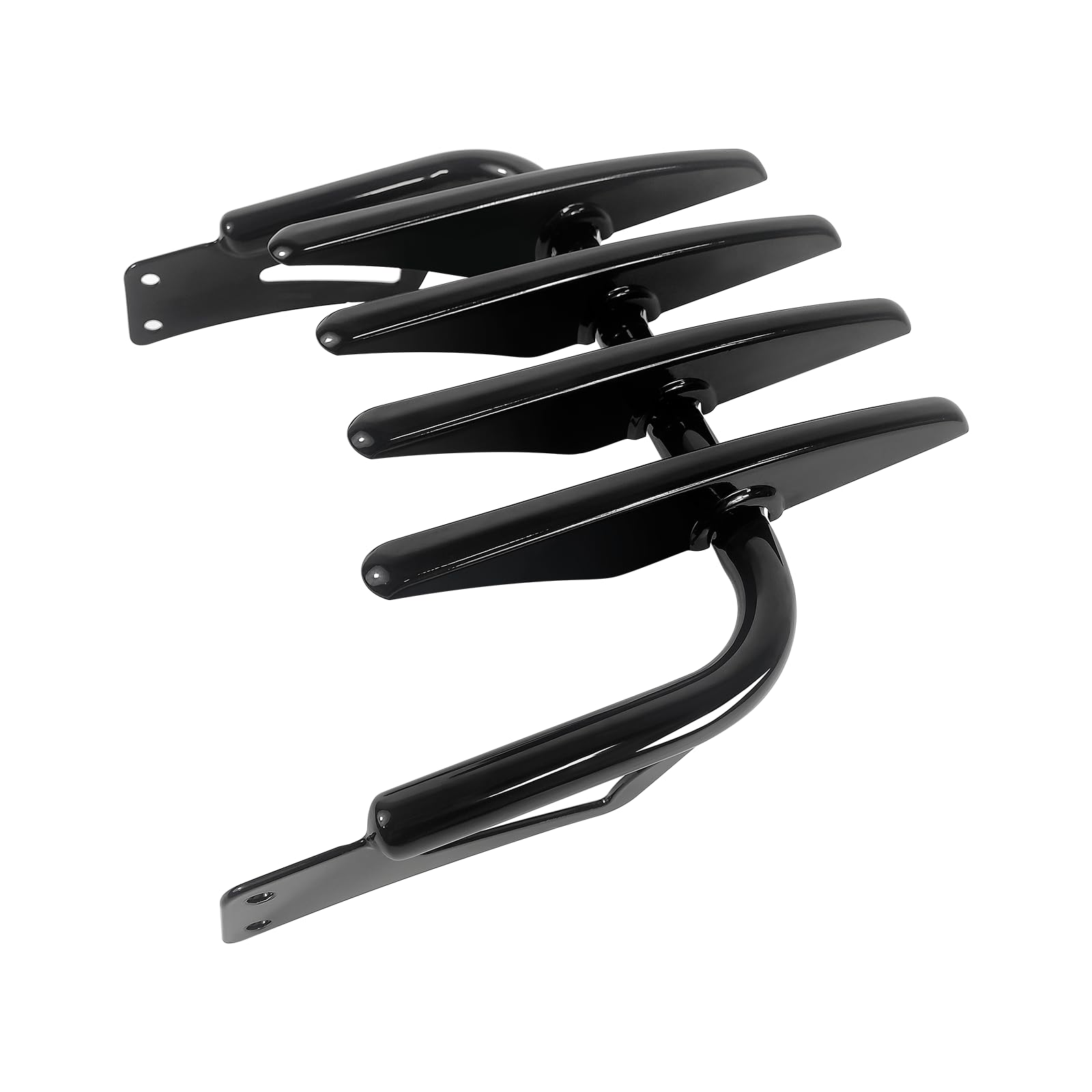 Fjpacemt Dwj-Lr-1622Bk Custom Black Luggage Rack Luggage Support Shelf (Width 11.8')(Can'T Fit With Others)