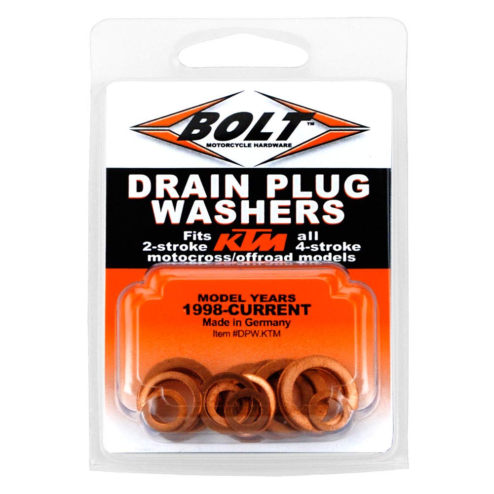 Dpw.Ktm Bolt Drain Plug Washers 2/4 Stroke Models Ktm