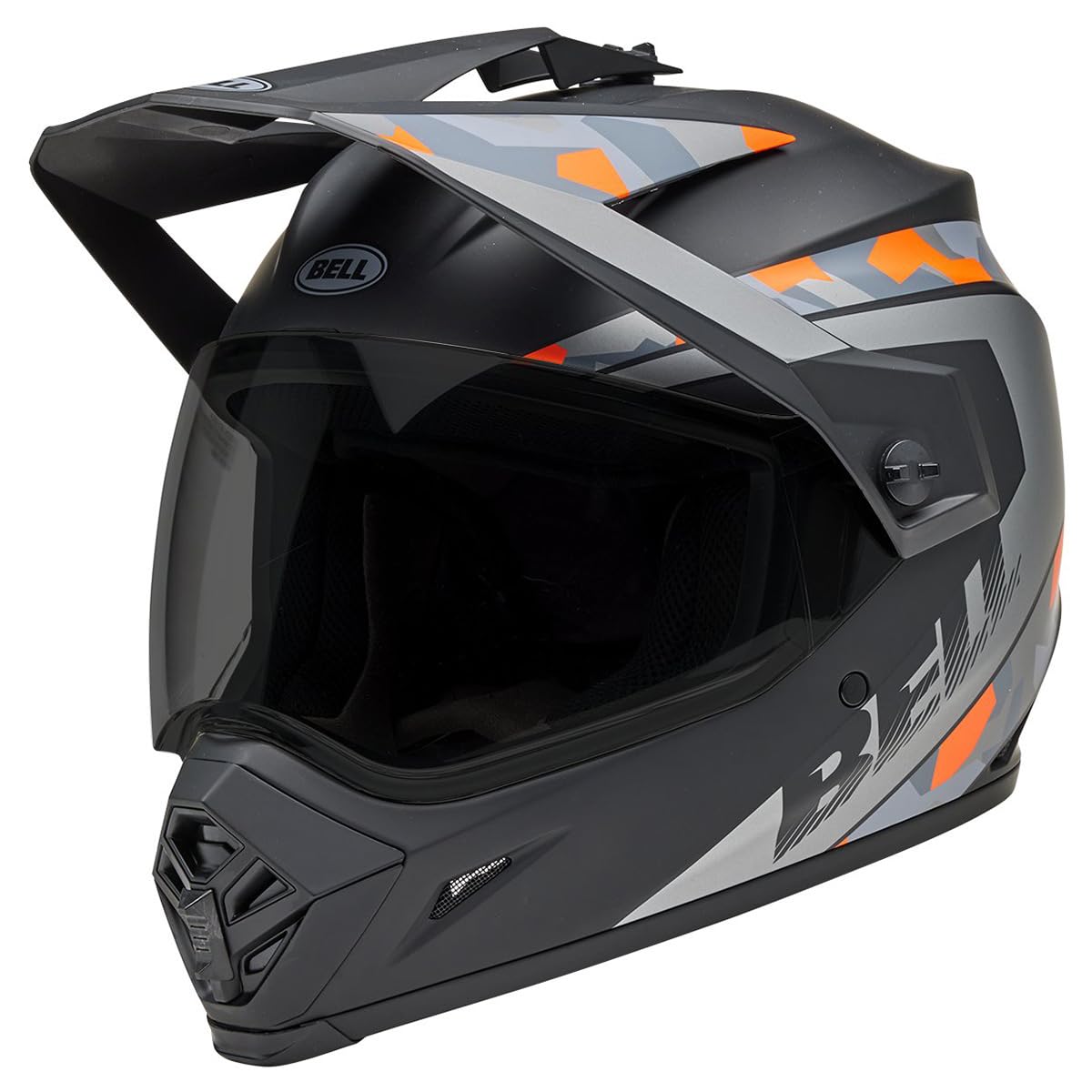 Bell Mx-9 Adventure Mips Dirt Helmet (Matte Mesa Black/Orange Camo - Xx-Large)