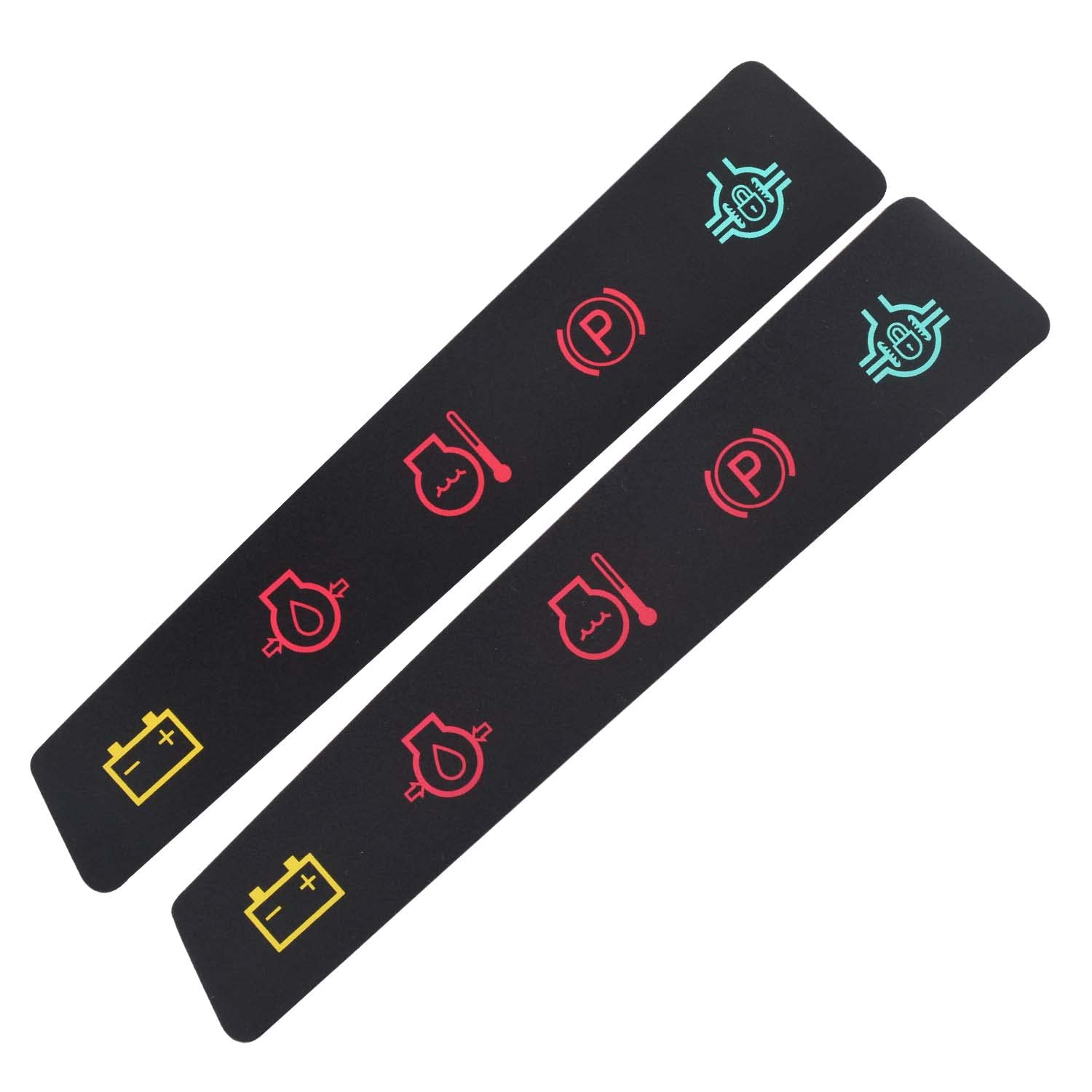 Kitchenkipper 2 Pack M117670 Dash Panel Decal/Instrument Panel Indicator Label For Johnd-Eere Utility Vehicle 4X2, 6X4 Serial Be