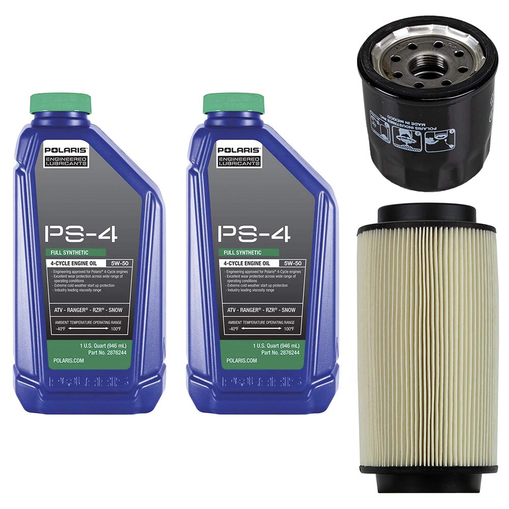 Polaris Genuine Oem Ps-4 Oil Change Kit With Air Filter For 2009-2013 Sportsman Xp 850