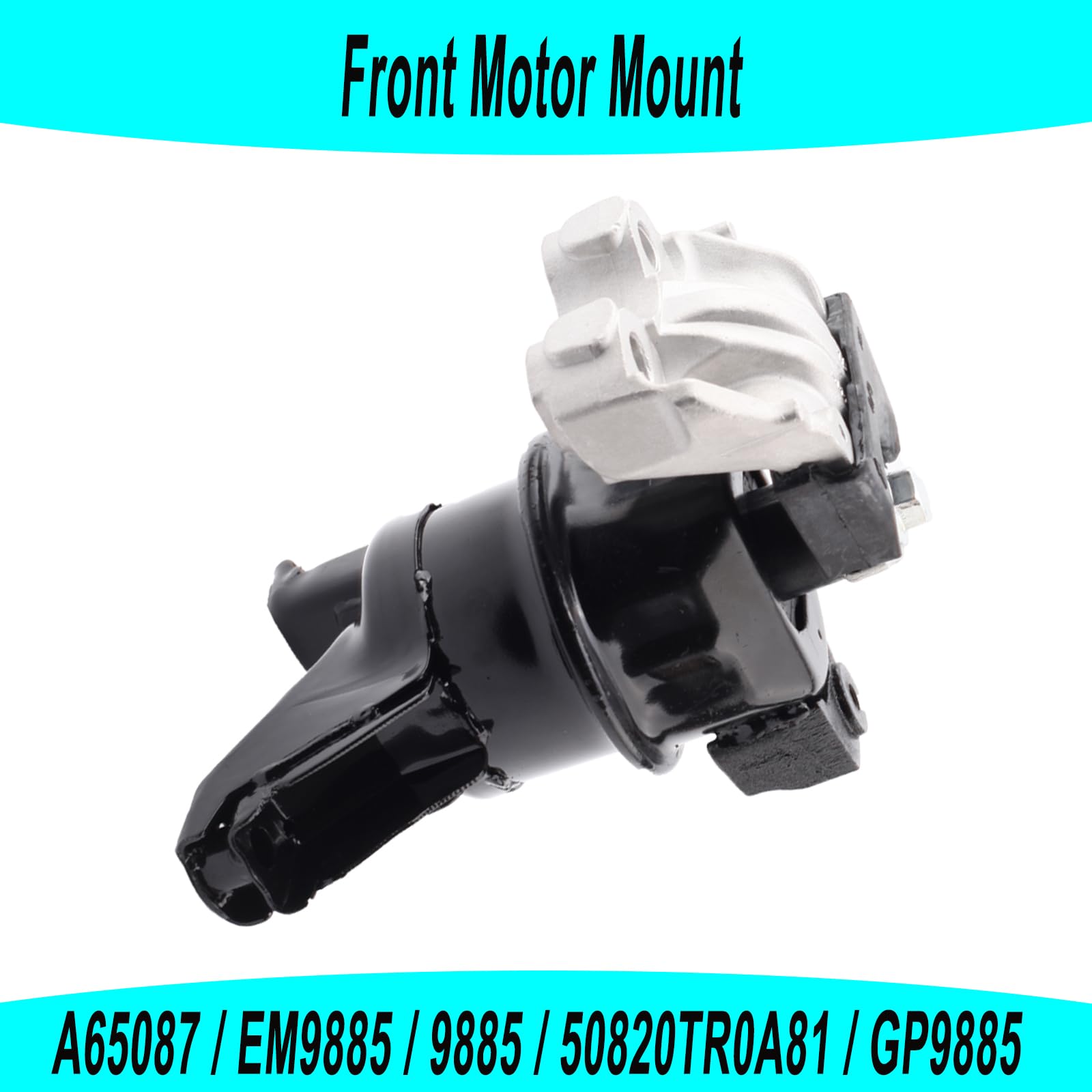 Set of 3 Engine Motor Mount & Trans Mount Compatible with 2012-2013 Honda Civic 1.8L Coupe/Sedan Replacement for A65048 A65021 A