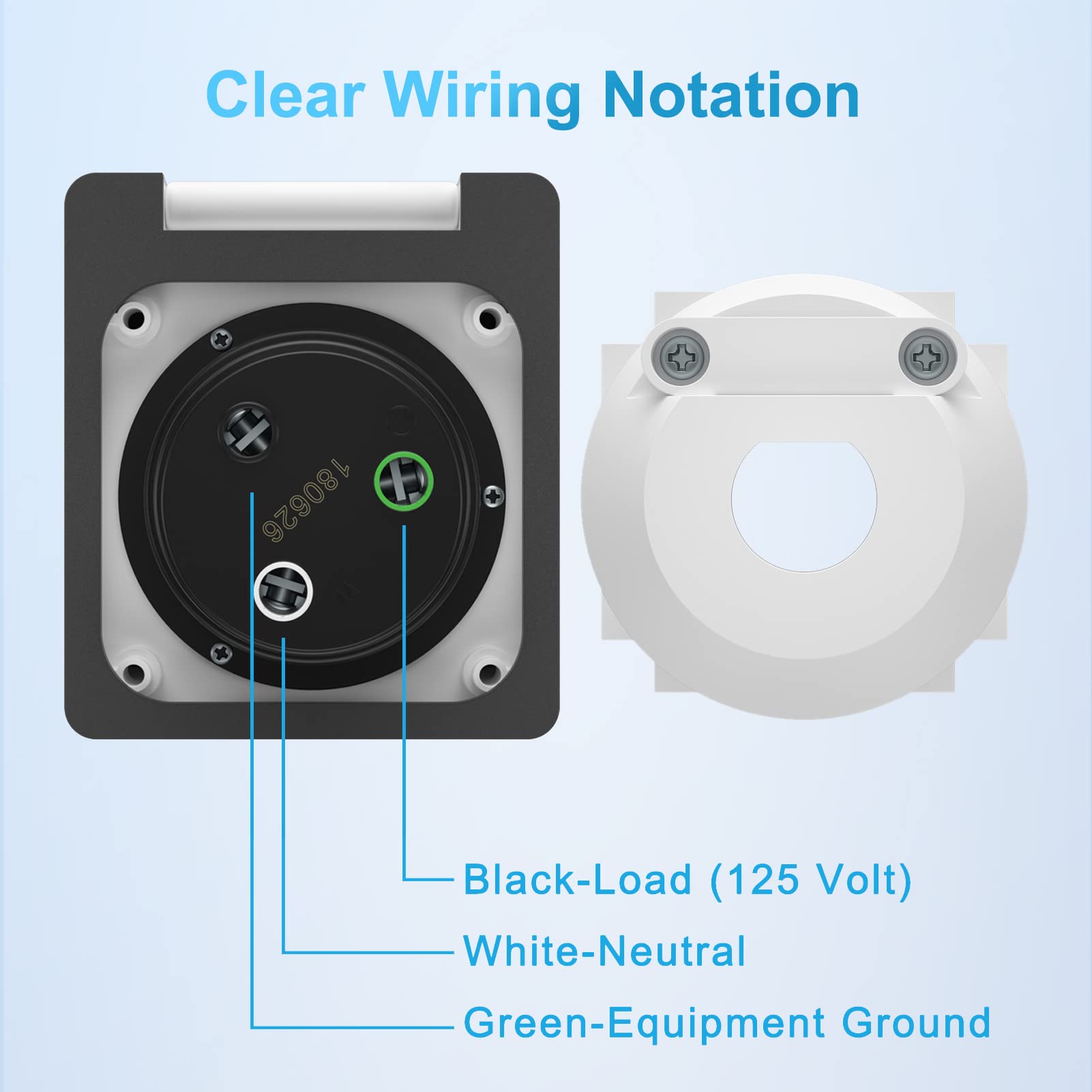 Kohree 30 Amp Rv Plug Twist Lock Inlet, Nema L5-30P Shore Power Inlet Plug With 3 Stainless Steel Pins And Screws, 125V Rv Power