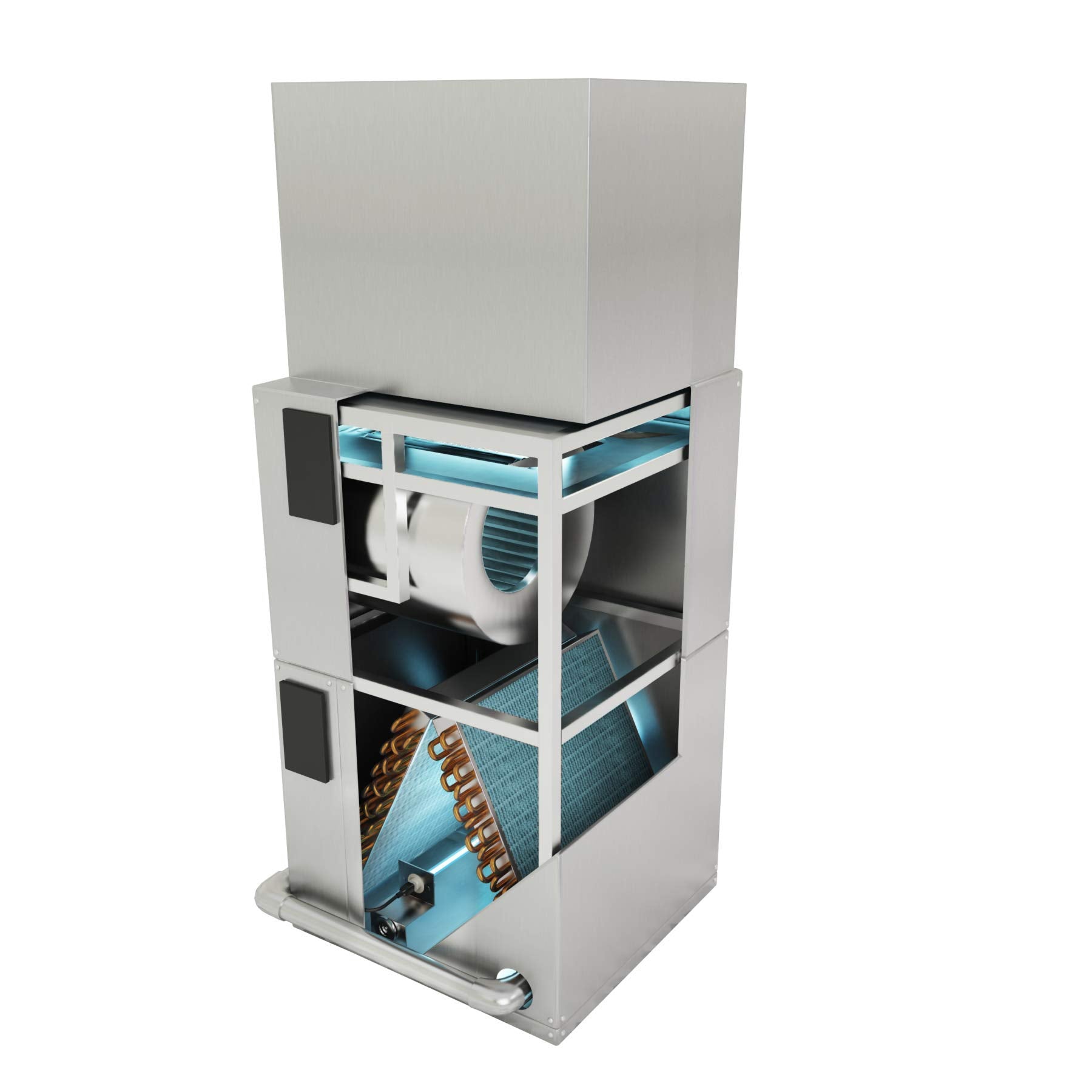 Rekolighting 120-220V Power R600 Uv Light Coil Cleaner For Hvac Ac 14' Germicidal Bulb With Magnet