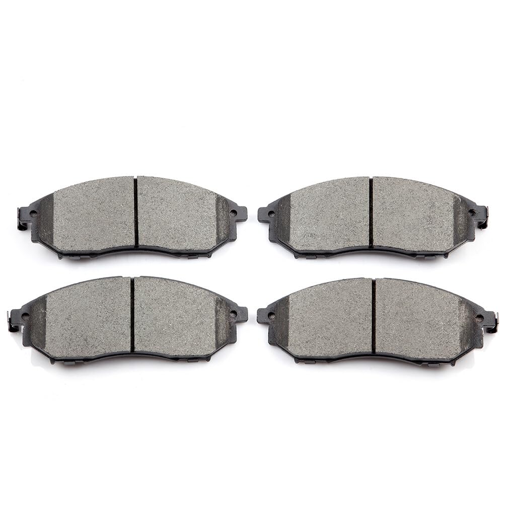 Eccpp D888-7766 Front Ceramic Disc Brake Pad Set Fit For Nissan 350Z 2006-2009,For Nissan 370Z 2009-2018,For Murano 2011-2014,Fo