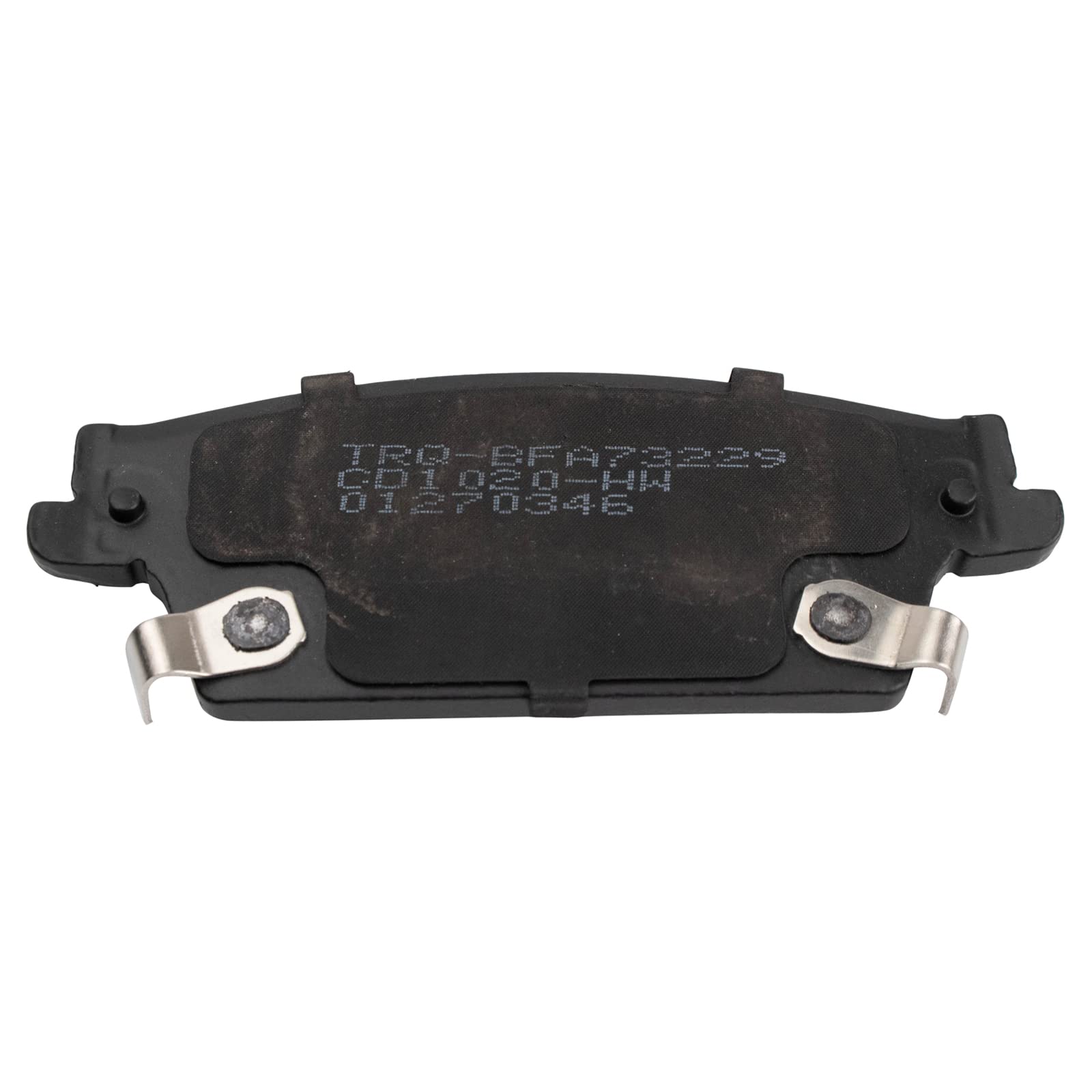 TRQ Rear Brake Pads Ceramic Compatible with 2004-2009 Cadillac SRX 2010-2011 STS