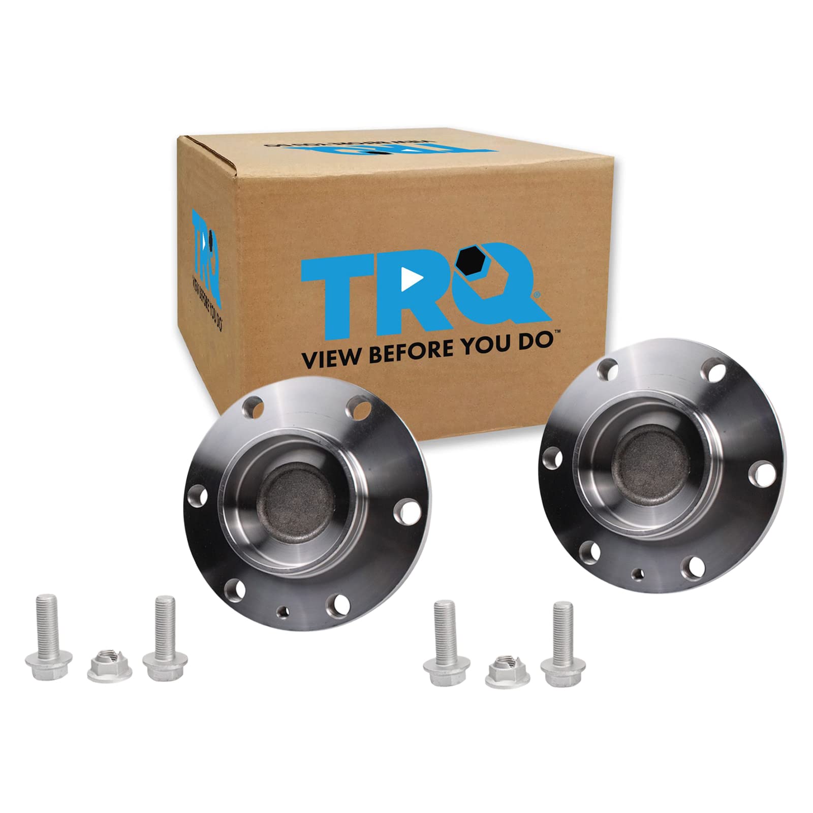 Trq Front Wheel Hub Bearings Assembly Set Compatible With 2007-2009 Dodge Sprinter 2500 2010-2018 Mercedes-Benz