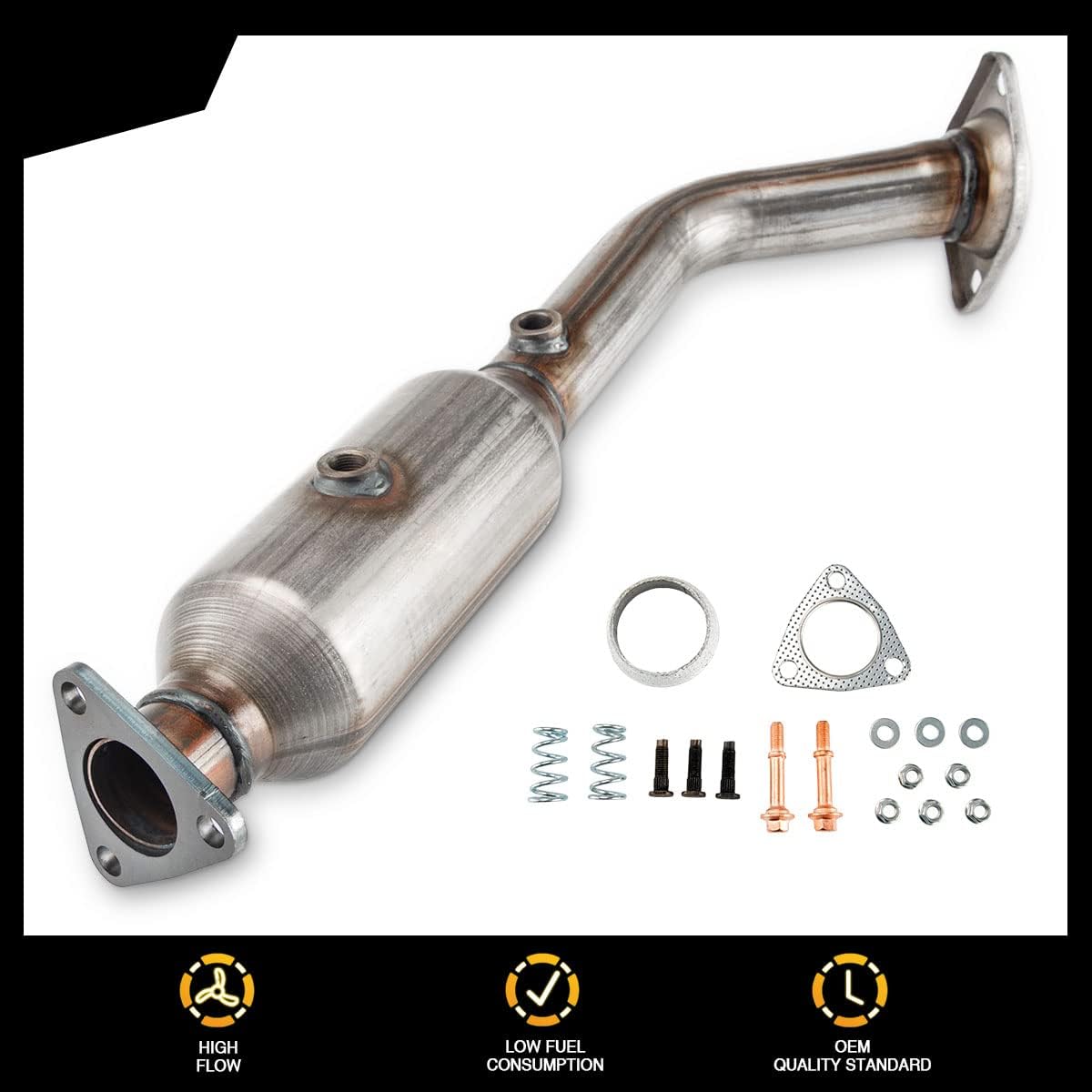 MARSFLUX Catalytic Converter Stainless Steel Compatible With 2002-2006 CR-V 2.4L Replace 16462, 324232, 642288, 0961101, 85112,