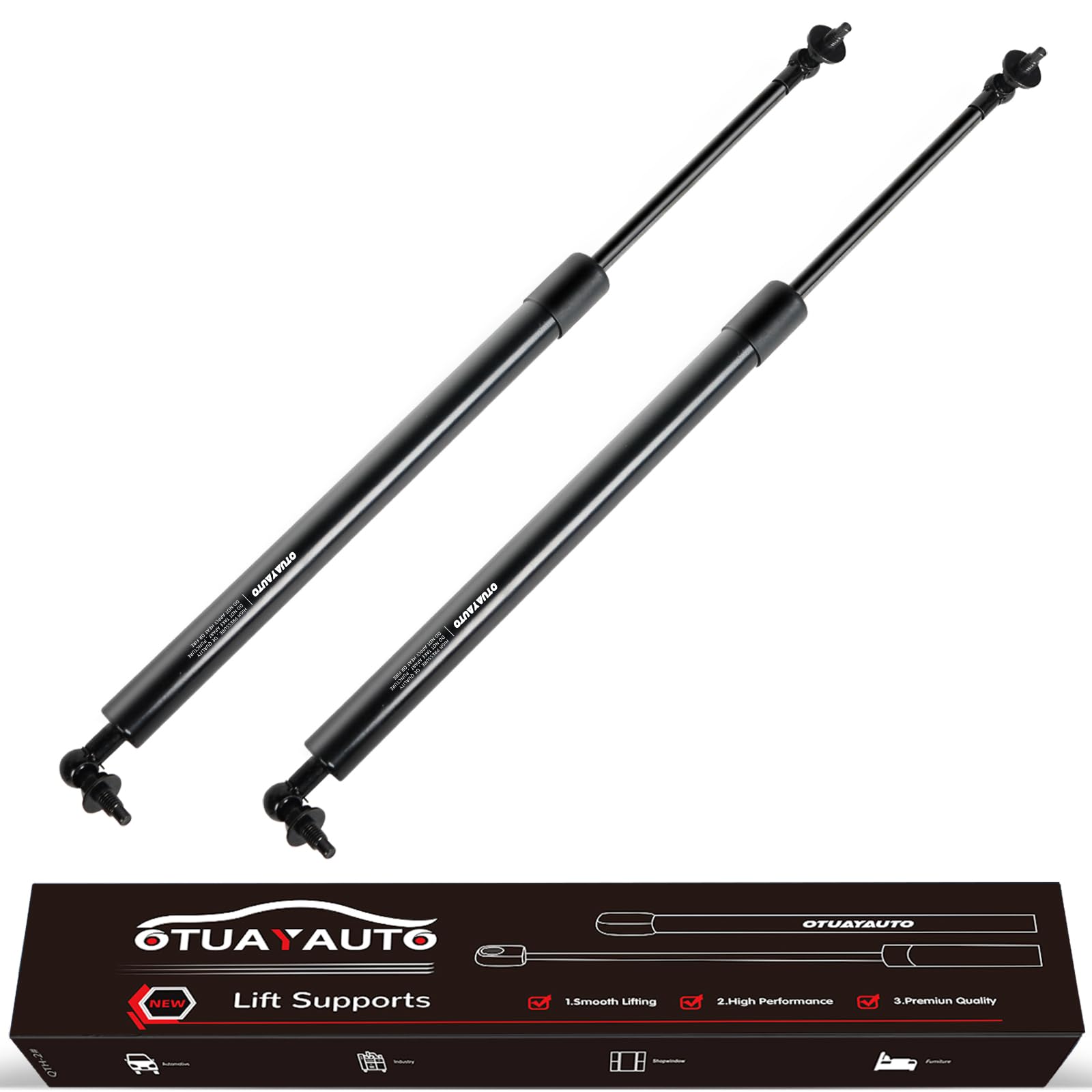 Otuayauto Rear Hatch Liftgate Struts Shock Replacement For 1999-2004 Jeep Grand Cherokee Wj Tailgate Lift Support - 55137023Ac 4