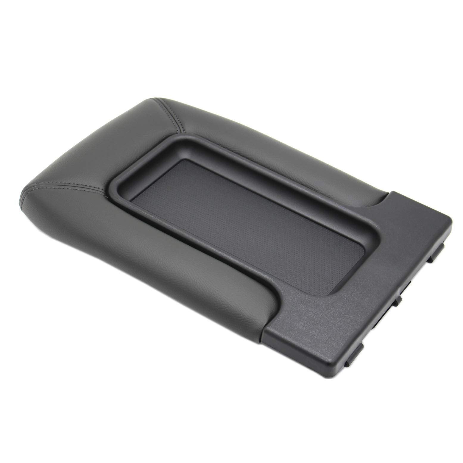 Ezzy Auto Dark Gray Center Console Lid Armrest Kit For Chevy Silverado 1500 Chevrolet Avalanche Tahoe Gmc Sierra Yukon Cadillac Escalade 2000-2006