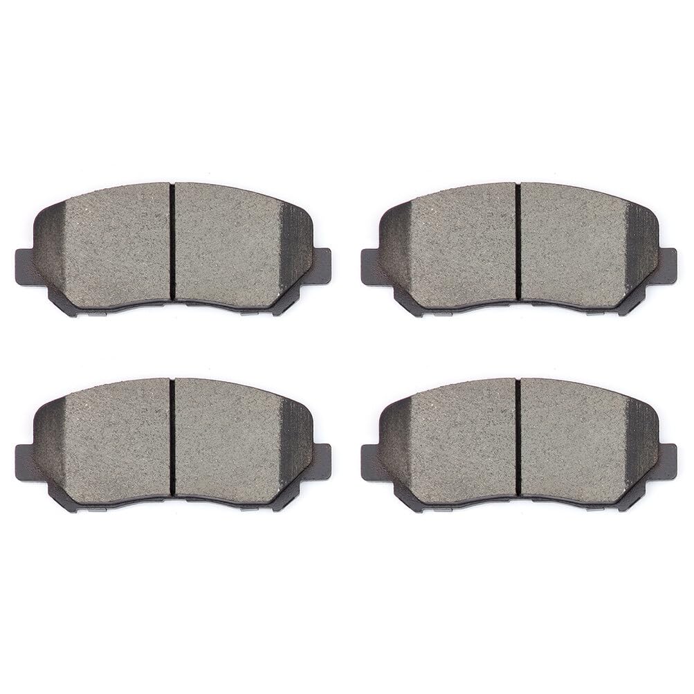 Eccpp D1623-8836 Front Ceramic Disc Brake Pad Set Fit For Chrysler 200 2015-2016,For Dodge Dart 2013-2016