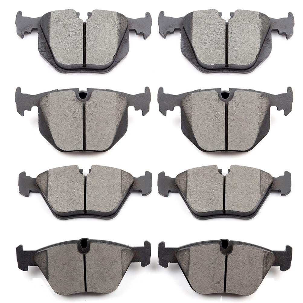 Scitoo D683 D946 Front Rear Ceramic Brake Pads Sets Fit For Bmw 330Ci 2001-2006,For 330I 2001-2005,For 330Xi 2001-2005,For X3 20