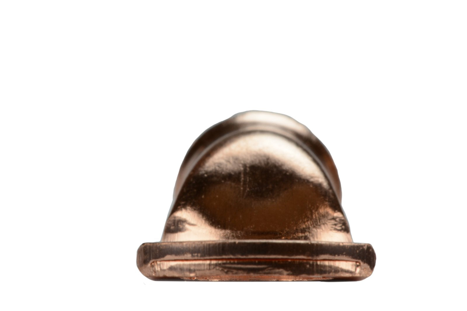 Temco 25 Pack Bare Copper Welding Battery Cable Ends, Lugs Terminal 2 Awg 1/4'' Hole (6 Awg To 1/0 Awg Options Available)