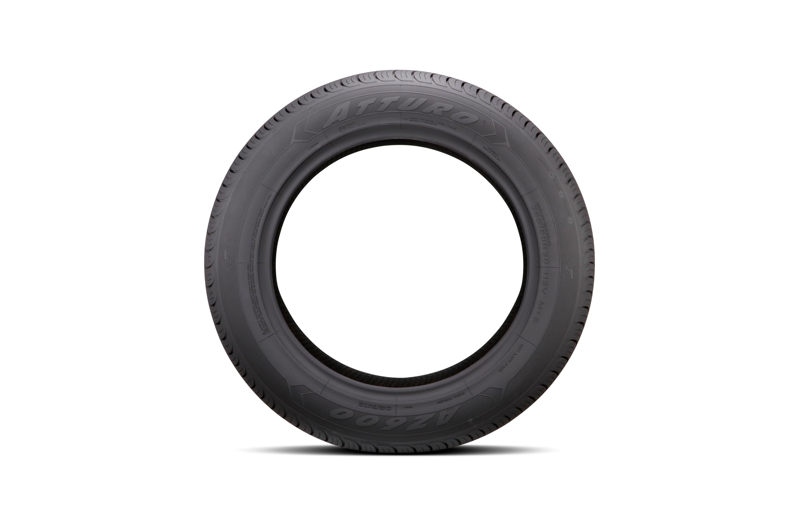 Atturo AZ600 All-Season Passenger Car Touring Radial Tire-225/55R18 225/55/18 225/55-18 98V Load Range SL 4-Ply BSW Black Side W