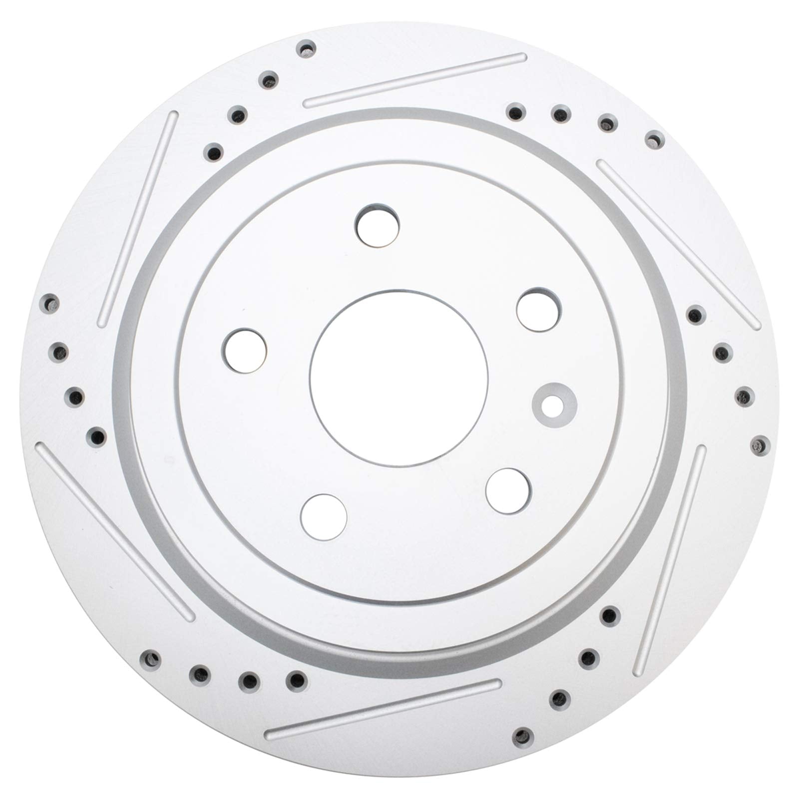 Trq Rear Performance Brake Rotors Set Premium G-Coated Compatible With 2008-2019 Cadillac Cts 2010-2015 Chevrolet Camaro