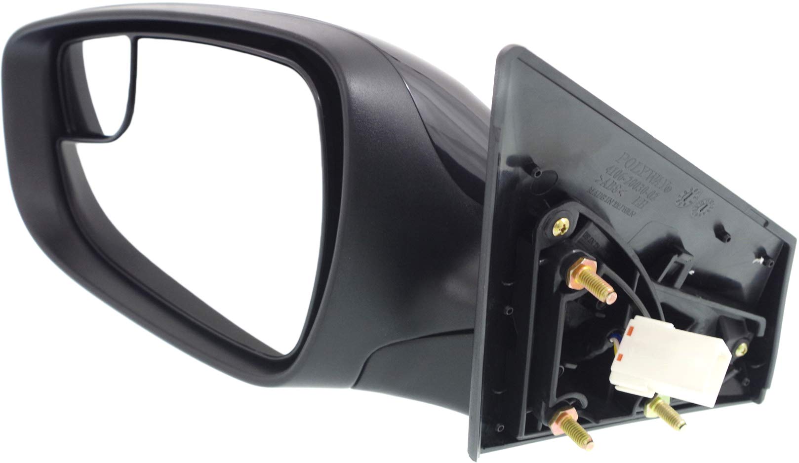 Kool-Vue Mirror Compatible With 2014-2016 Hyundai Elantra & 2014 Elantra Coupe Driver Side Manual Folding, Heated, Paintable, With Blind Spot Glass, Power Glass