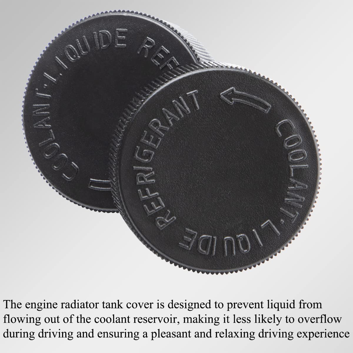 2Pcs 21712-79900 Coolant Overflow Reservoir Cap-Radiator Overflow Tank Lid Cover Compatible With Infiniti Nissan Murano Rogue Versa Oem#2171279900 21712-79900