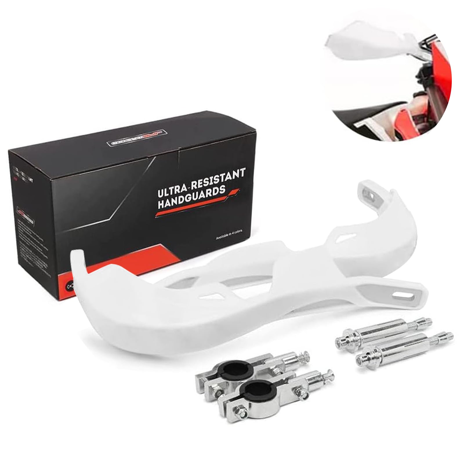 Jfg Racing Dirt Bike Handguards,7/8'' And 1 1/8'' Handlebar Dirtbike Hand Guards Accessories Universal For Motorcycle Snowmobile