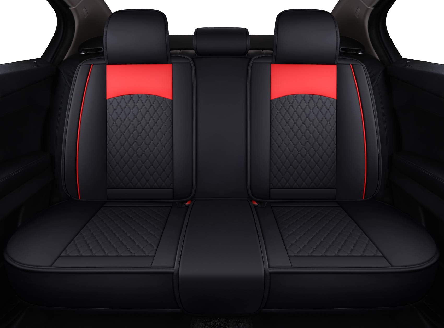 Aierxuan Leather Universal Car Seat Covers Split Bench 40/60 For Corolla Civic Hyundai Elantra Sentra Acura Altima Highlander Op