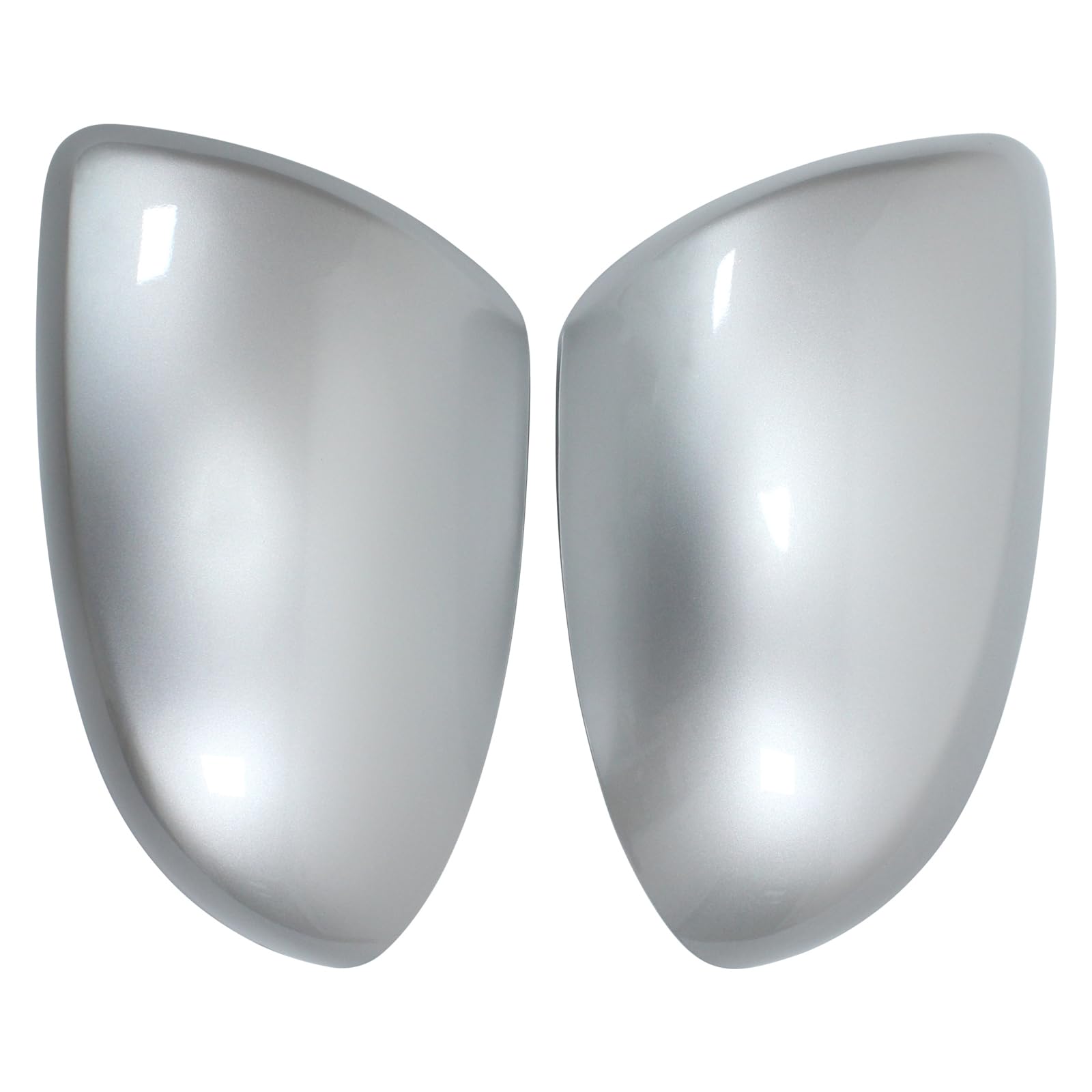 ApplianPar 2Pcs Silver Driver and Passenger Side Mirror Cover Cap for 3 2009 2010 2011 2012 2013