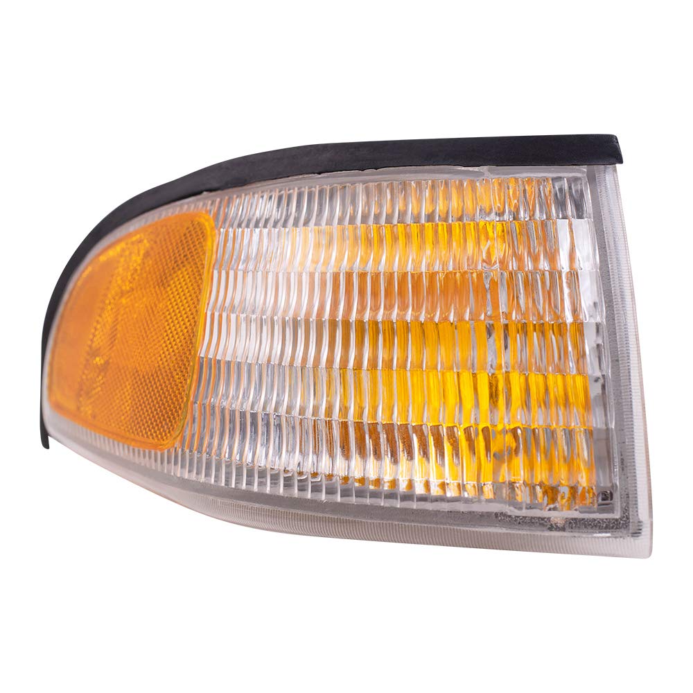 Brock Replacement Driver And Passenger Park Signal Corner Marker Lights Compatible With 1994-1998 Mustang Gt Svt Base F4Zz13201A
