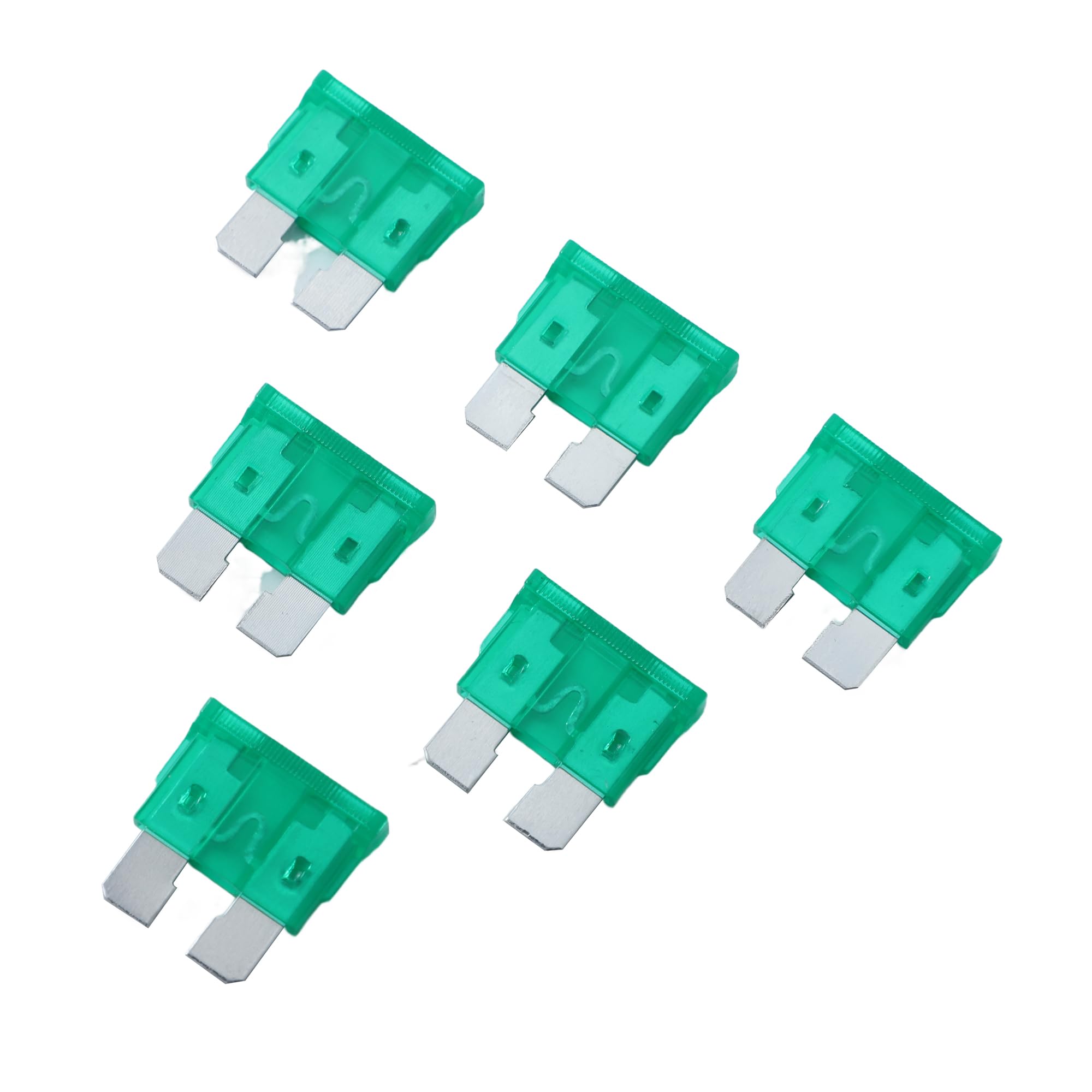 100 Pack Auto Fuses 30 AMP ATC/ATO Standard Regular Fuse Blade 30A Car Truck Boat Marine RV