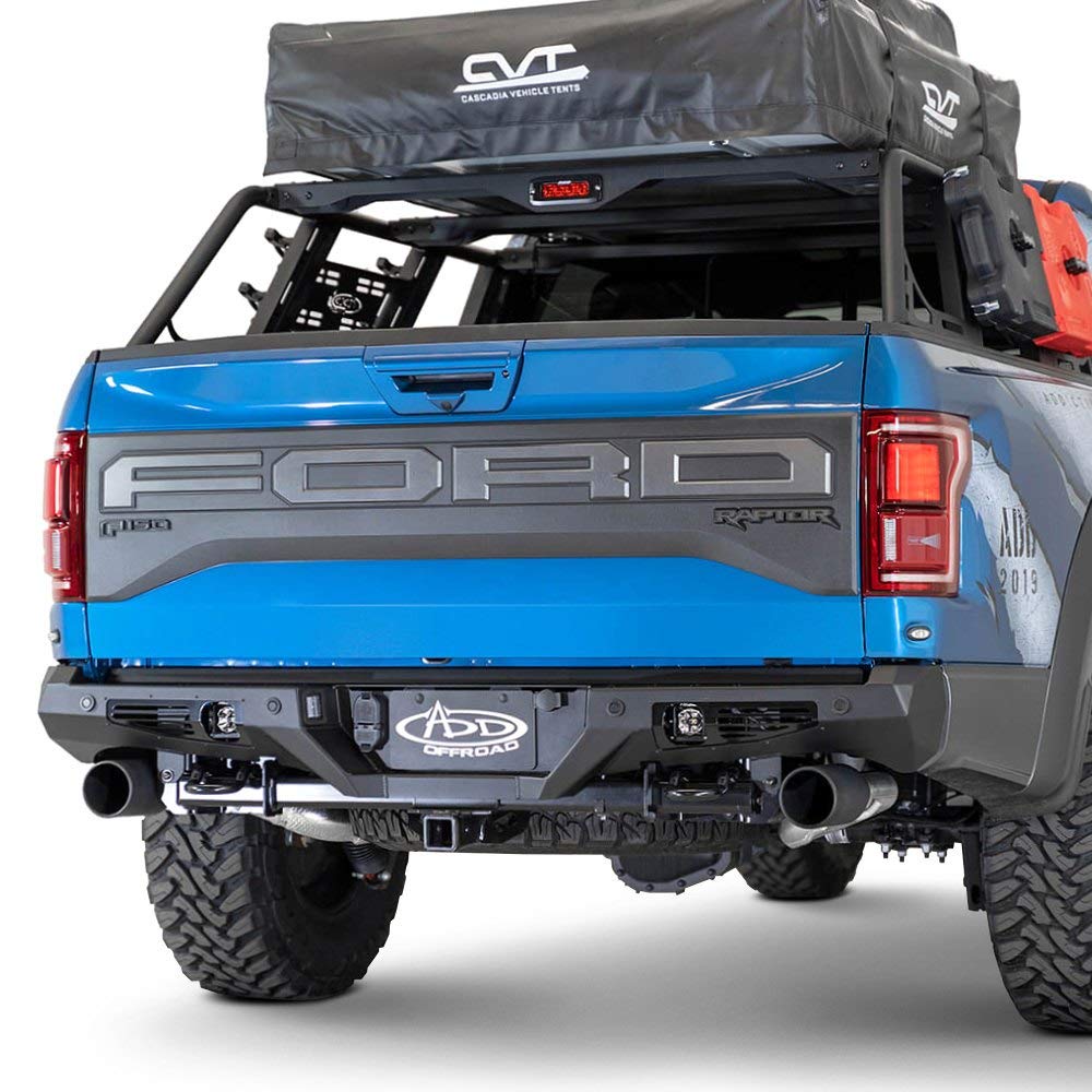 Addictive Desert Designs R110011370103 Rear Replacement Bumper Fits Ford F-150