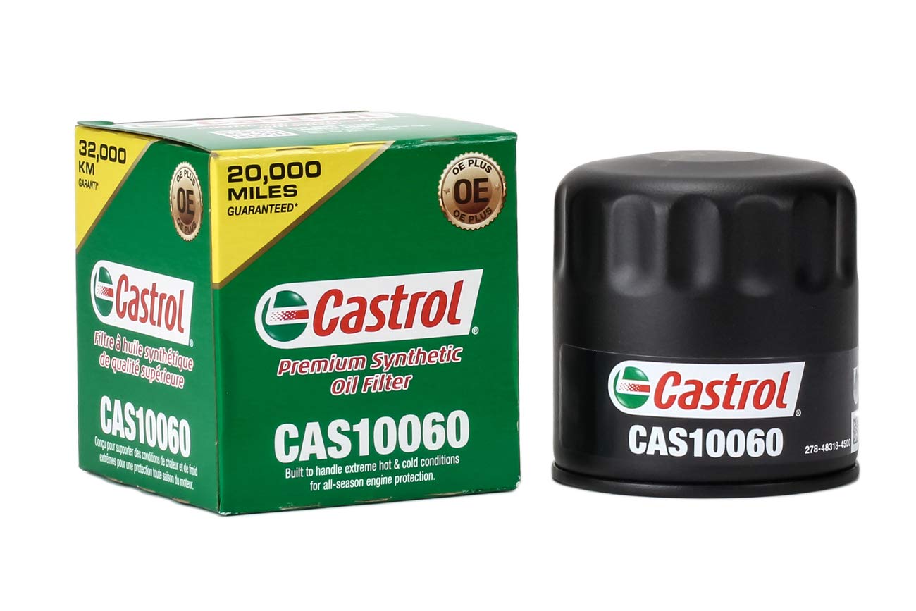 Castrol Cas10358 20,000 Mile Premium Synthetic Oil Filter