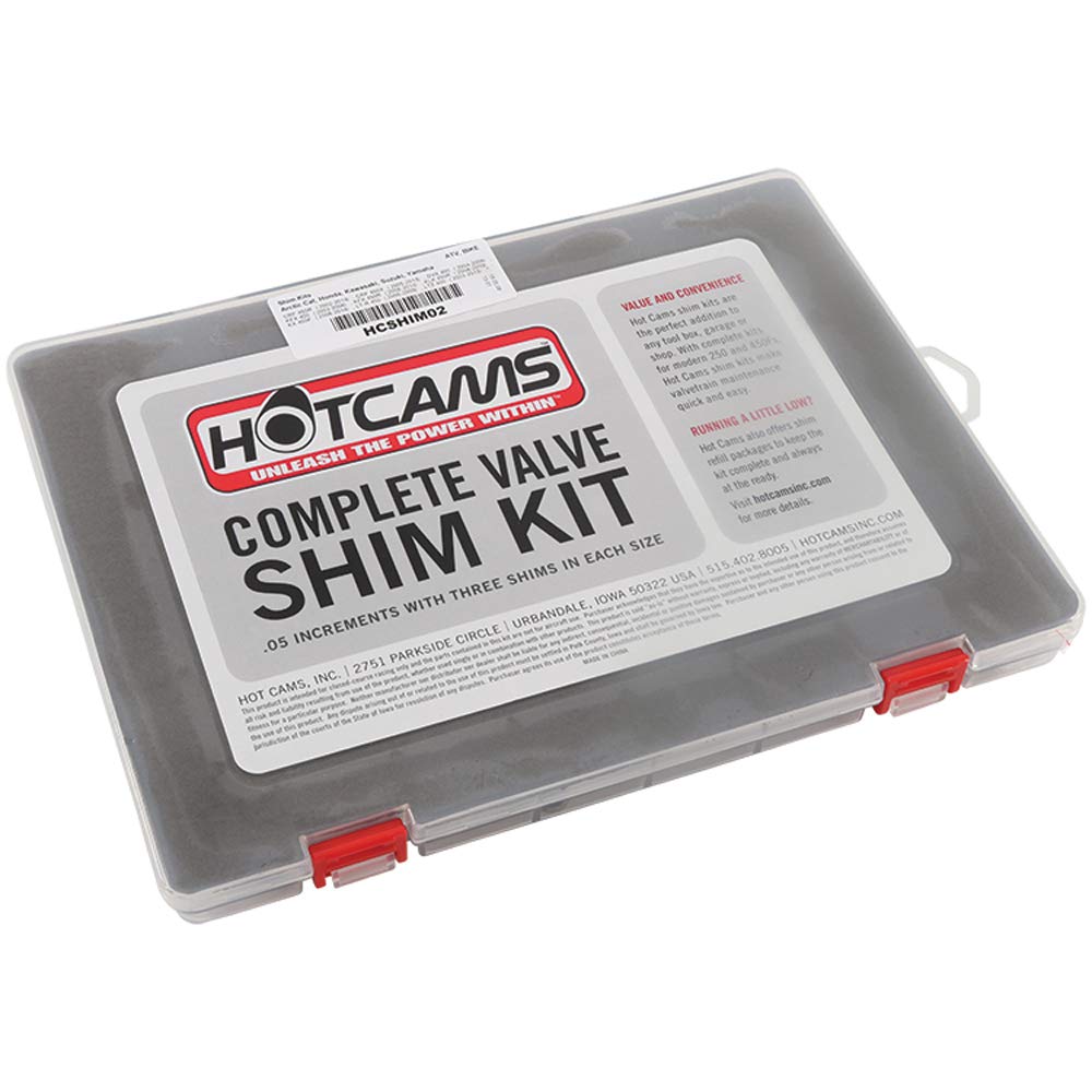 Hot Cams 9.48mm Complete Shim Kit HCSHIM02 for Arctic Cat DVX 400 ATV Honda TRX ATV Kawasaki KFX ATV Suzuki LT-R ATV Yamaha YFZ 